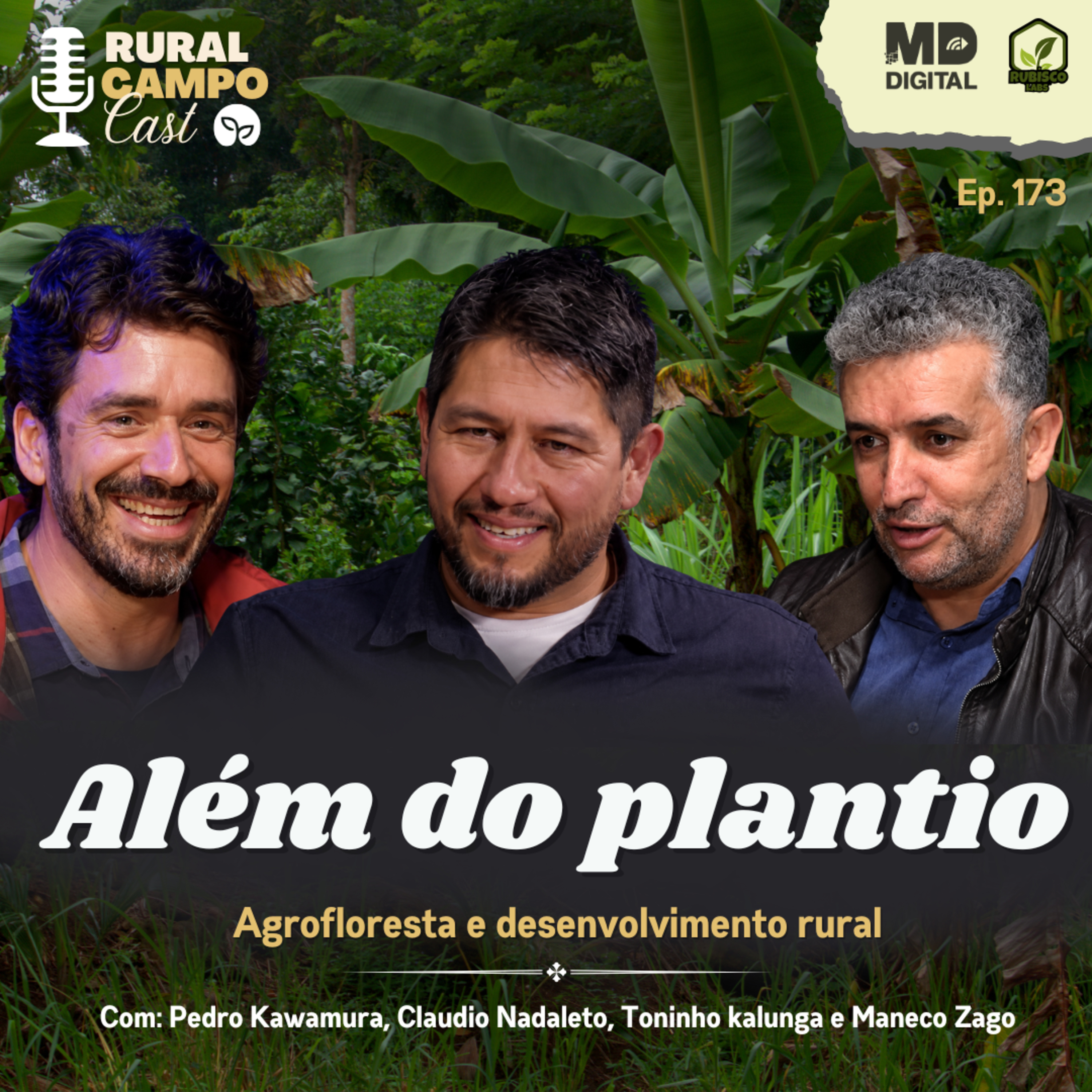 RuralCampoCast 173 / Além do plantio - Agrofloresta e desenvolvimento rural episode artwork