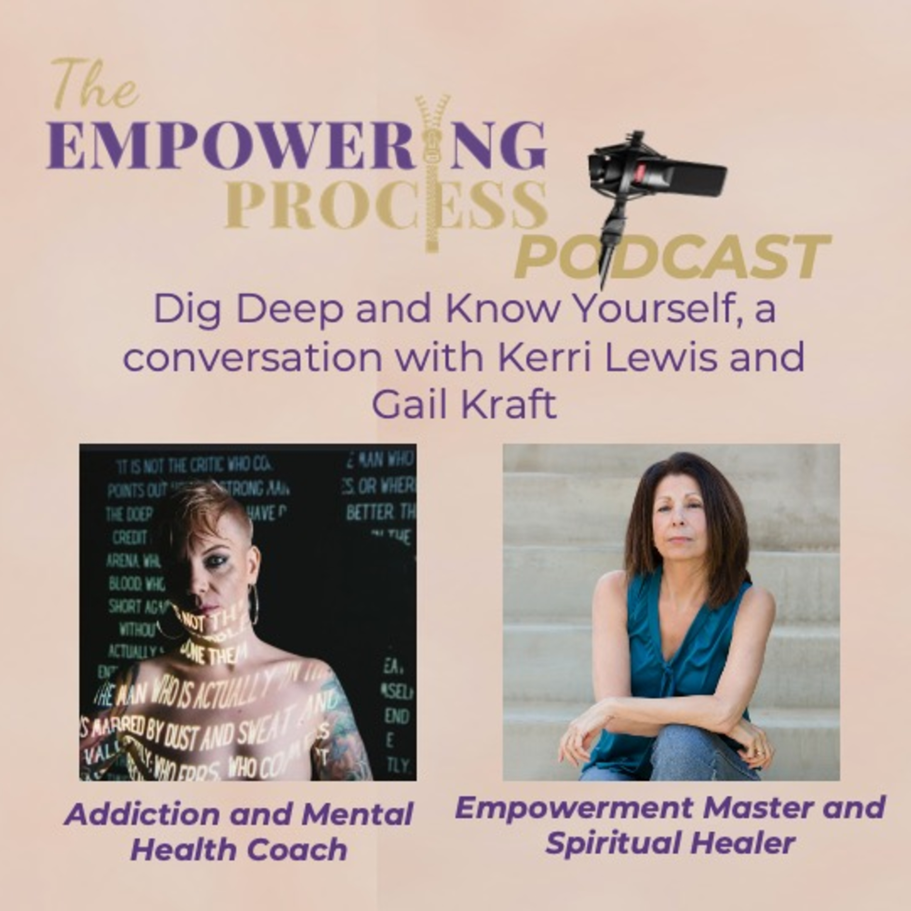 Dig Deep and Know Yourself, a conversation with Kerri Lewis and Gail Kraft episode artwork