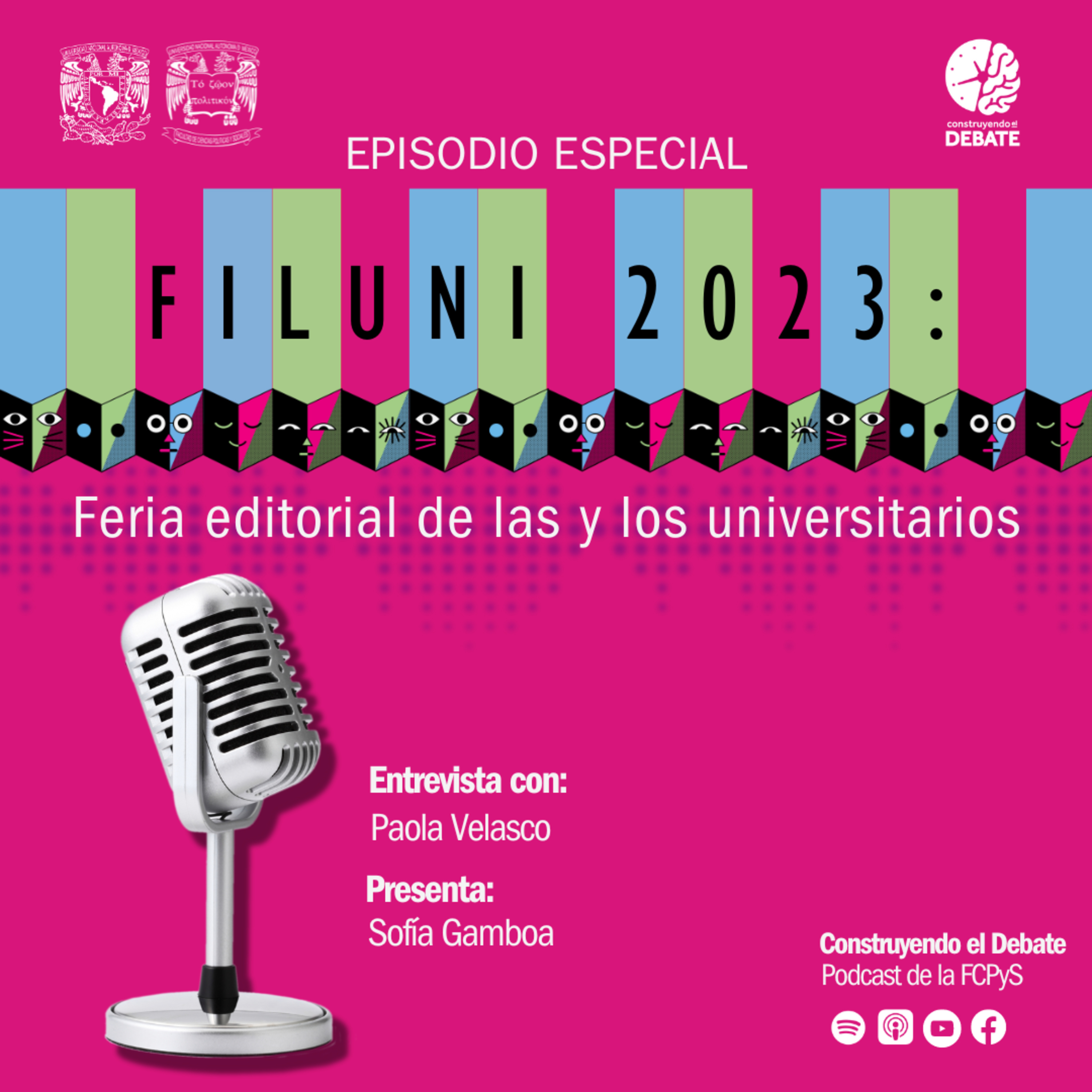 Ep. Especial FILUNI 2023: feria editorial de las y los universitarios  episode artwork