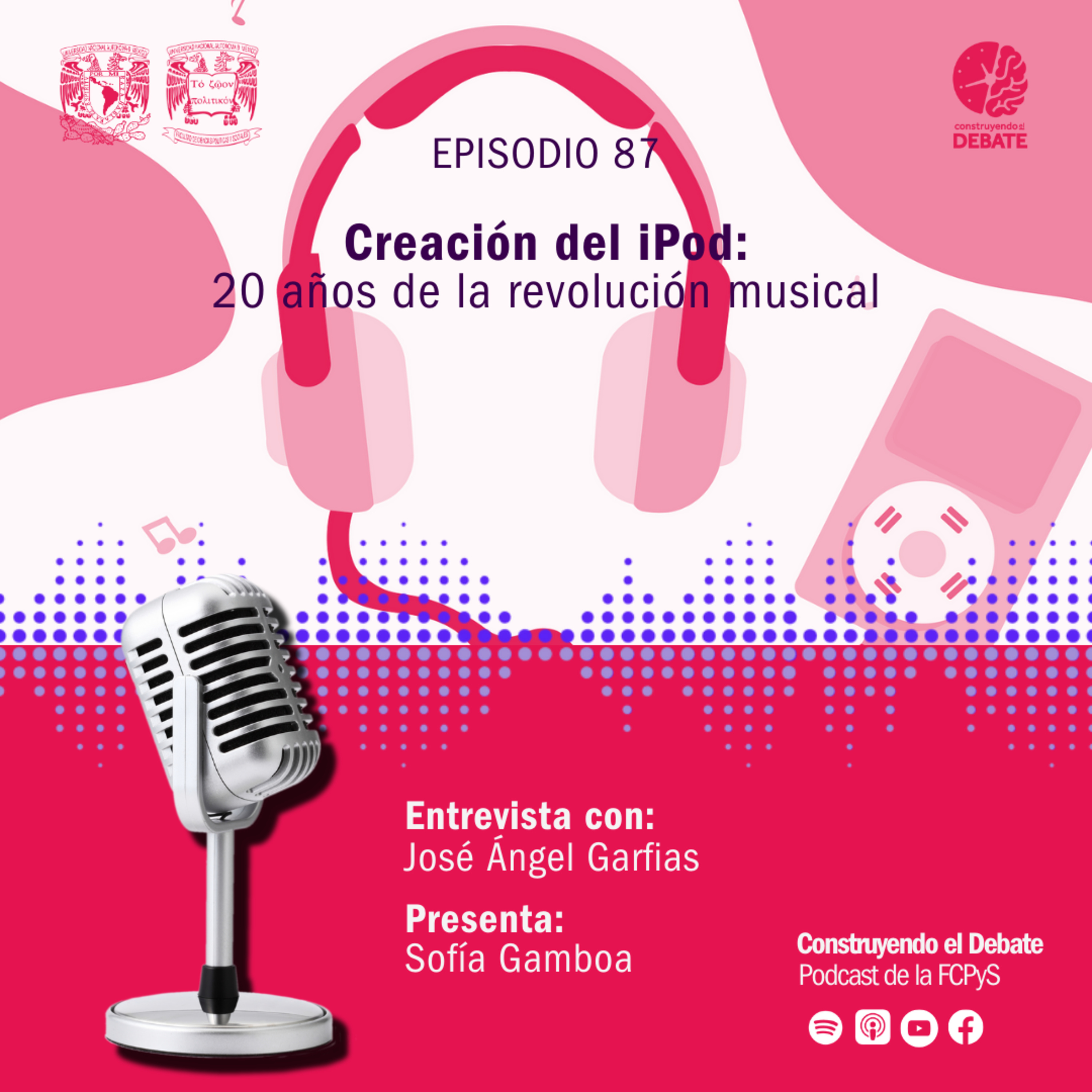 Ep. 87 Creación del iPod: 20 años de la revolución musical episode artwork