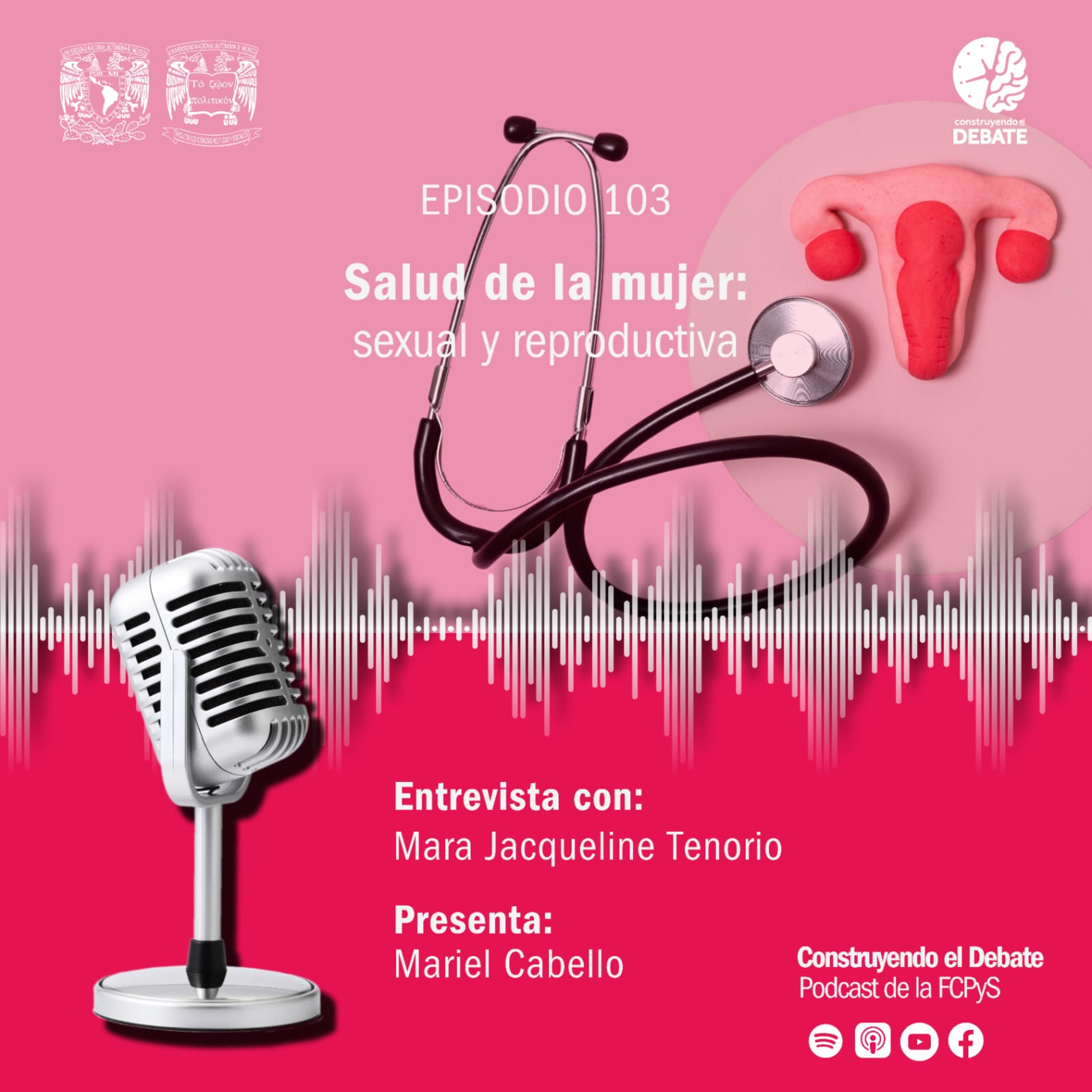 Ep. 103 Salud de la mujer: sexual y reproductiva episode artwork