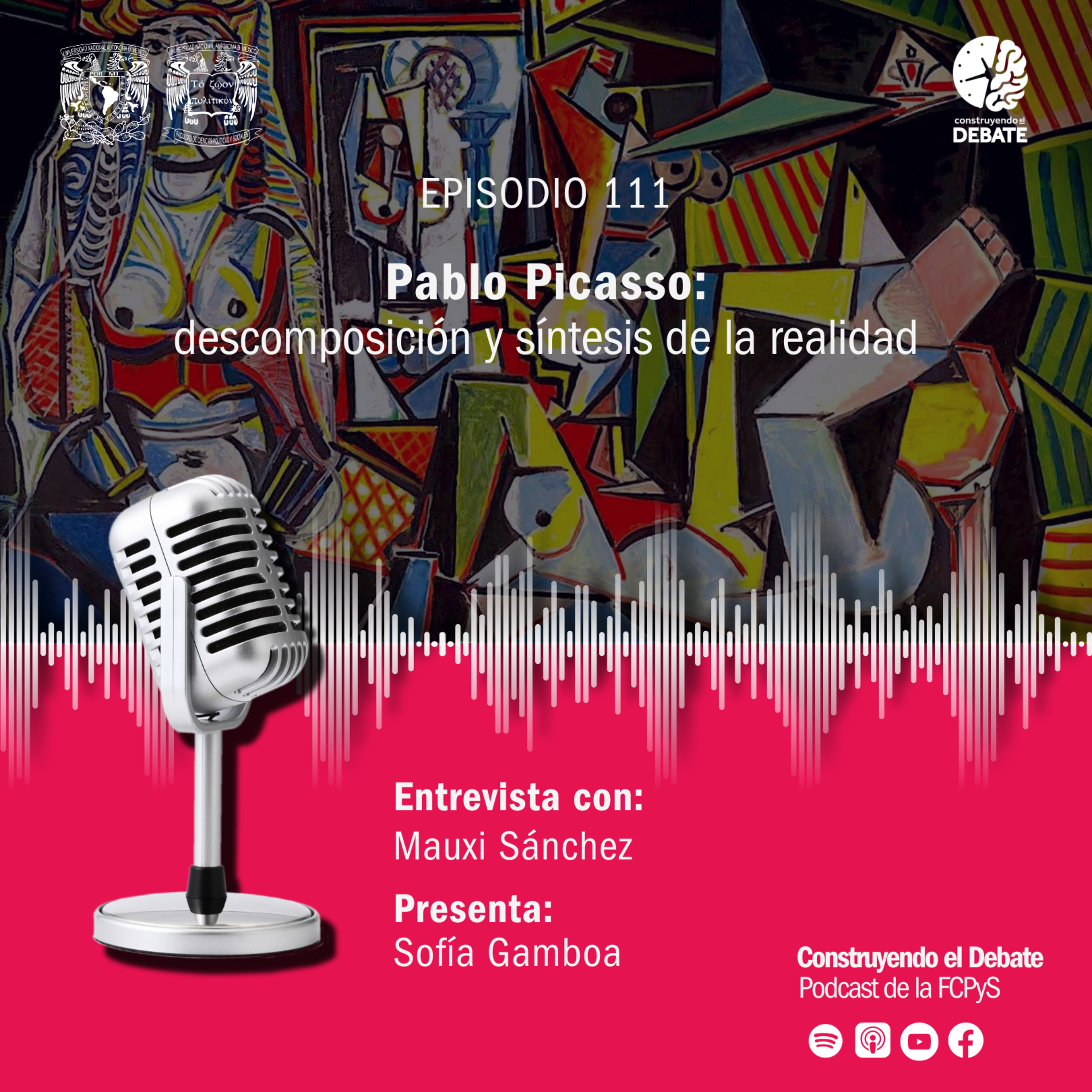 Ep. 111 Pablo Picasso: descomposición y síntesis de la realidad episode artwork