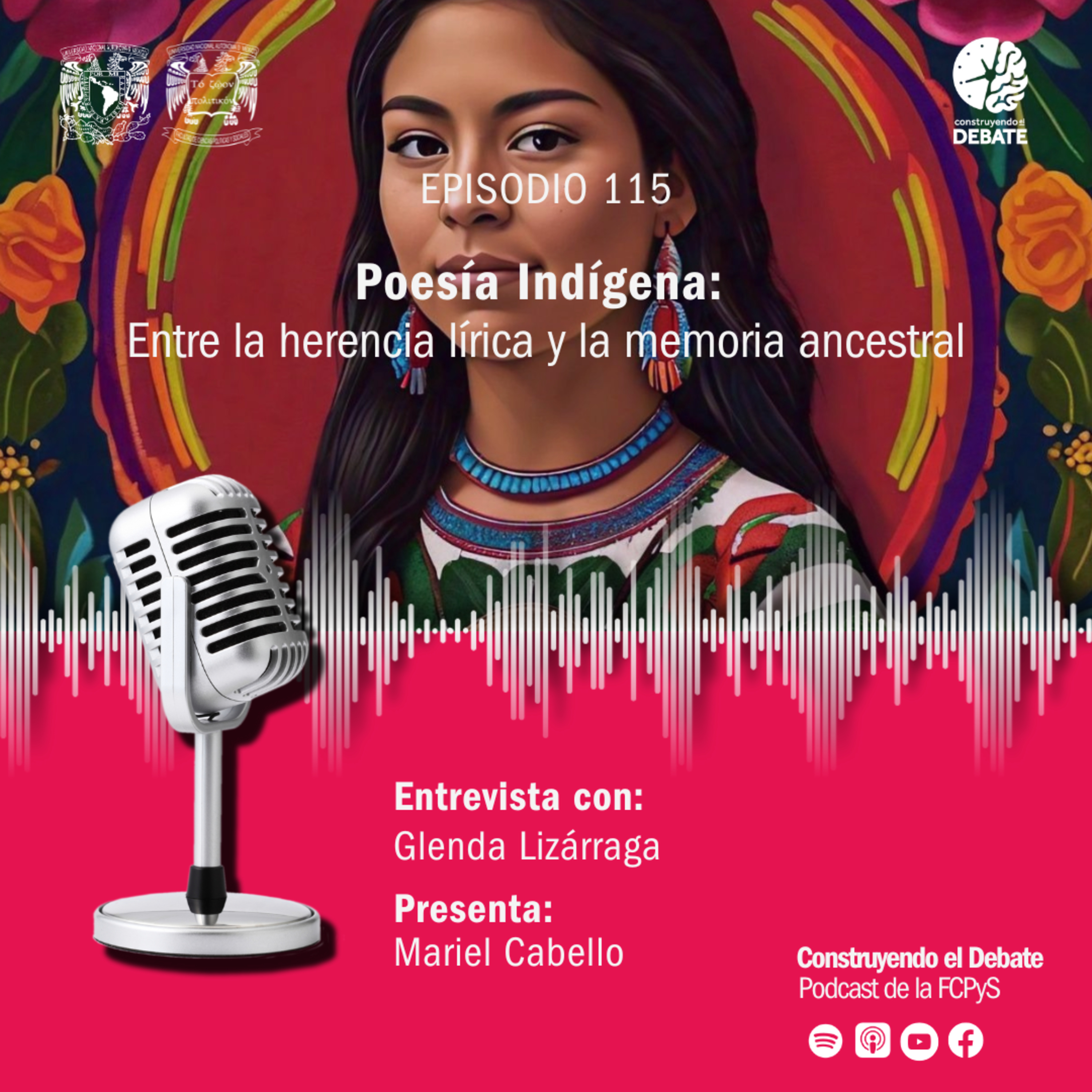 Ep. 115 Poesía Indígena: entre la herencia lírica y la memoria ancestral episode artwork