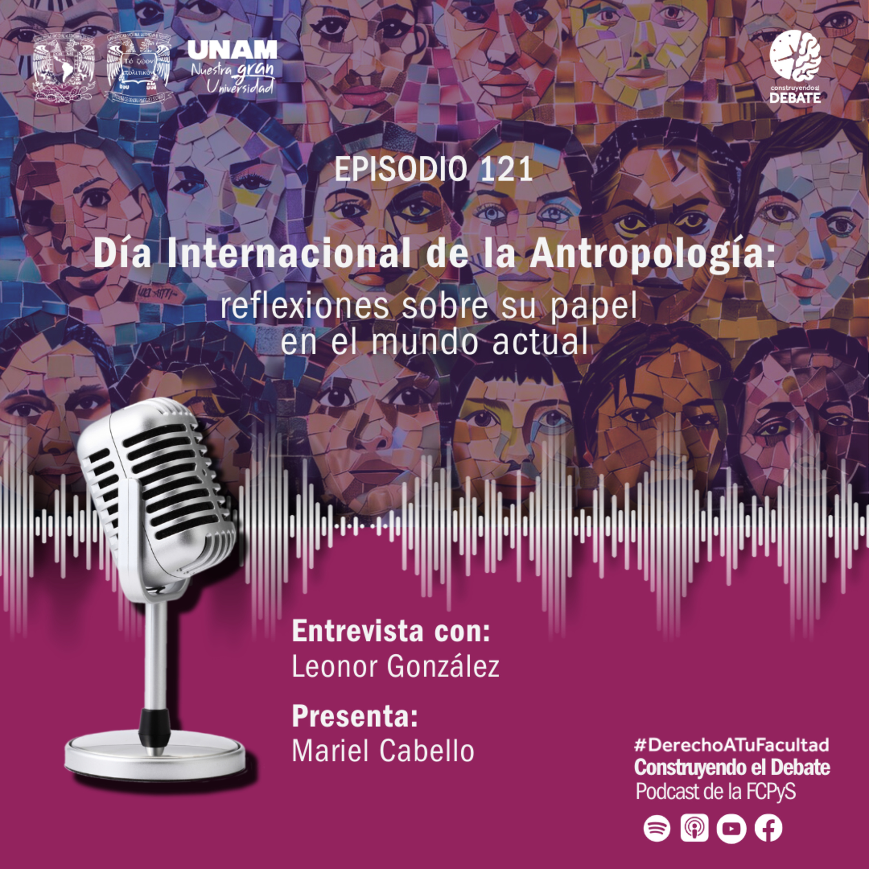 Ep. 121 Día Internacional de la Antropología: reflexiones sobre su papel en el mundo actual episode artwork