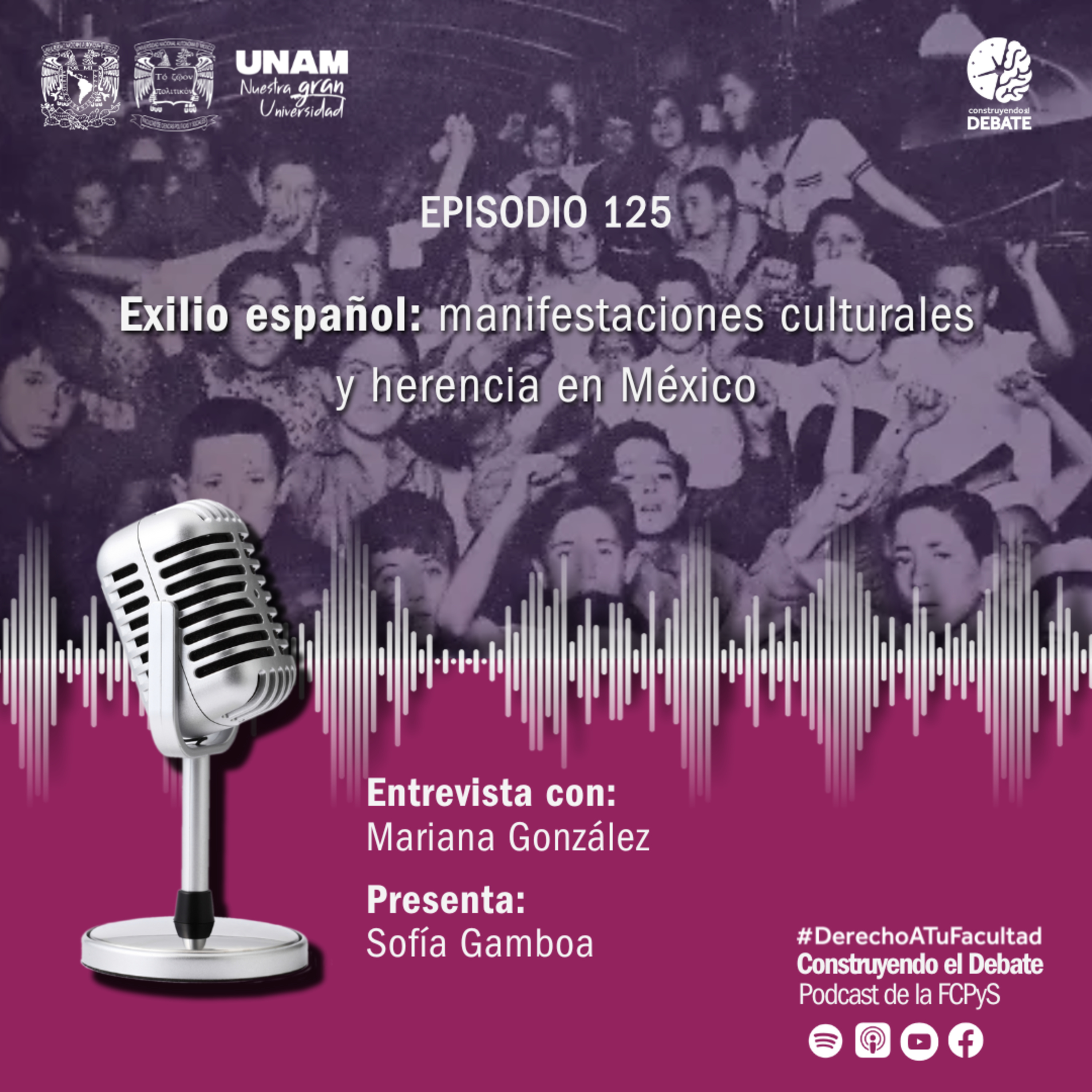 Ep 125 Exilio español: manifestaciones culturales y herencia en México episode artwork