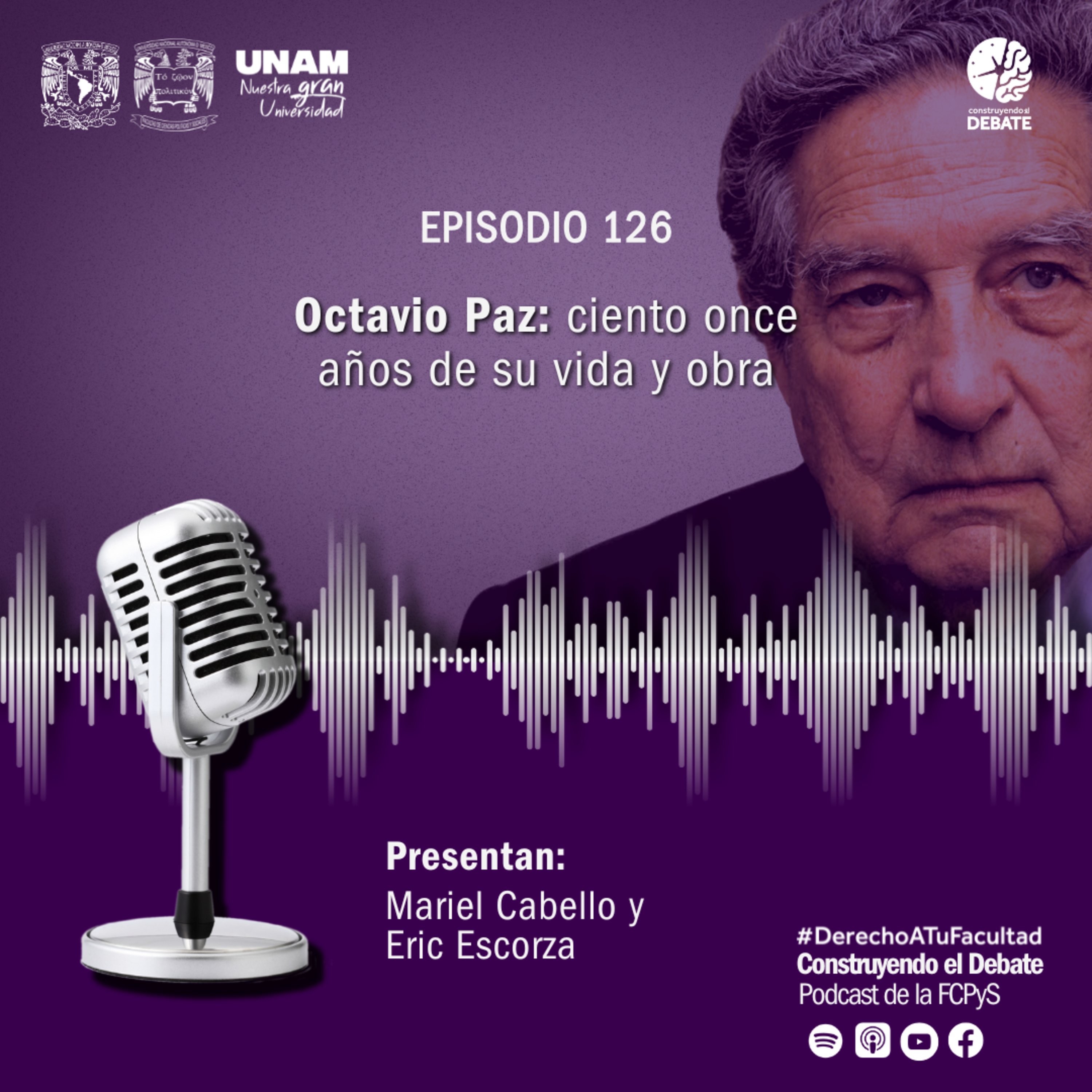 Ep 126 Octavio Paz: ciento once años de su vida y obra episode artwork