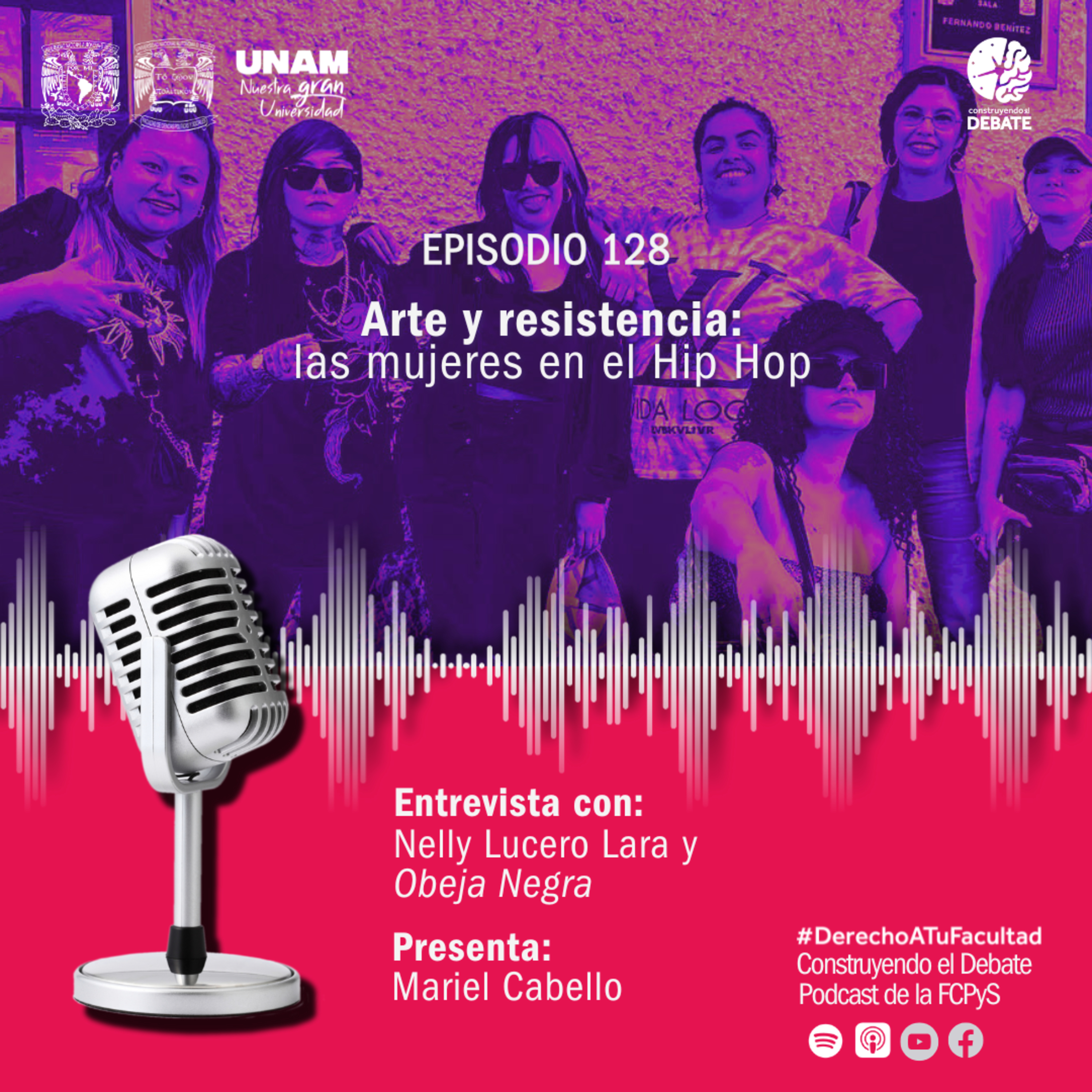 Ep 128 Arte y resistencia: las mujeres en el Hip Hop episode artwork