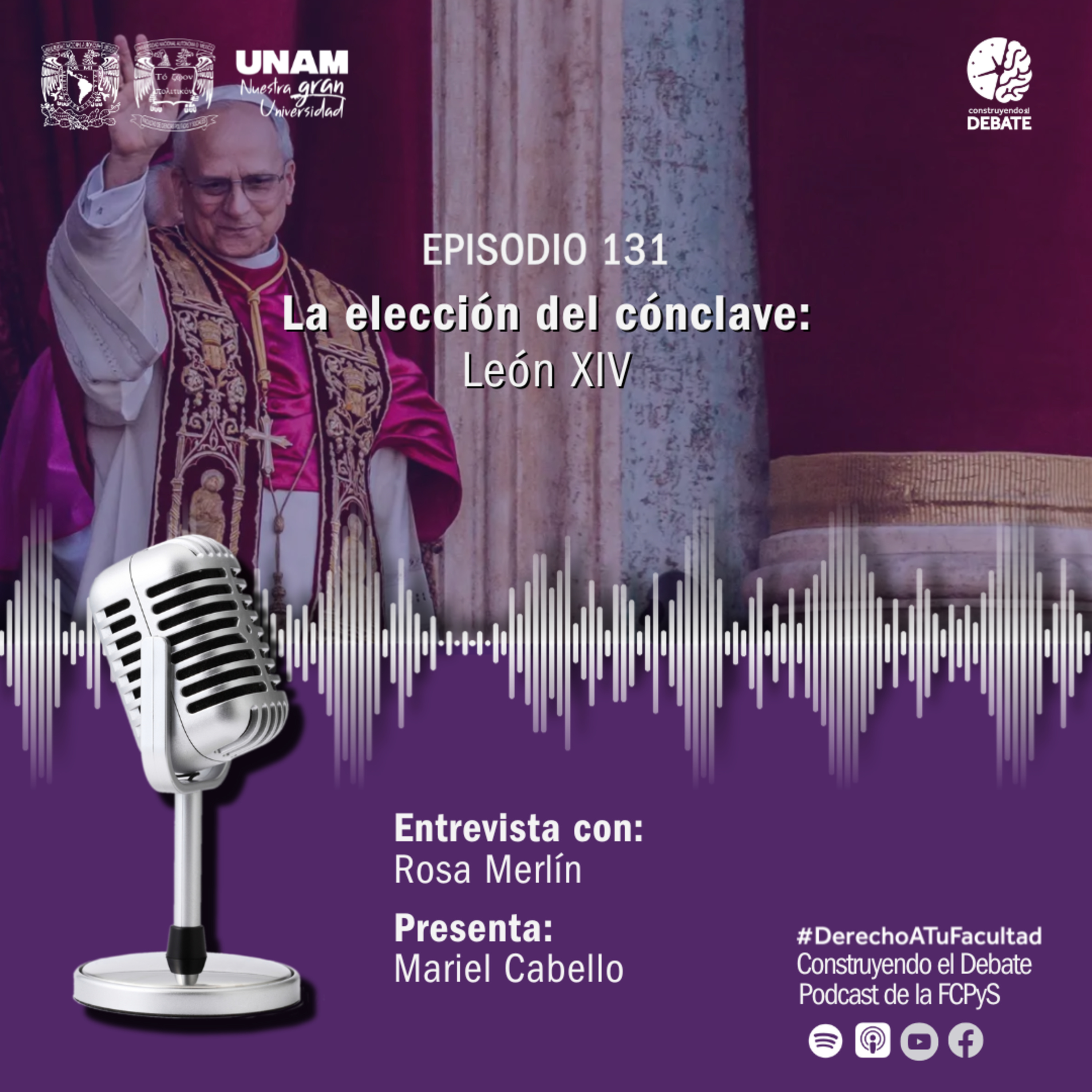 Ep 131 La elección del cónclave: León XIV episode artwork
