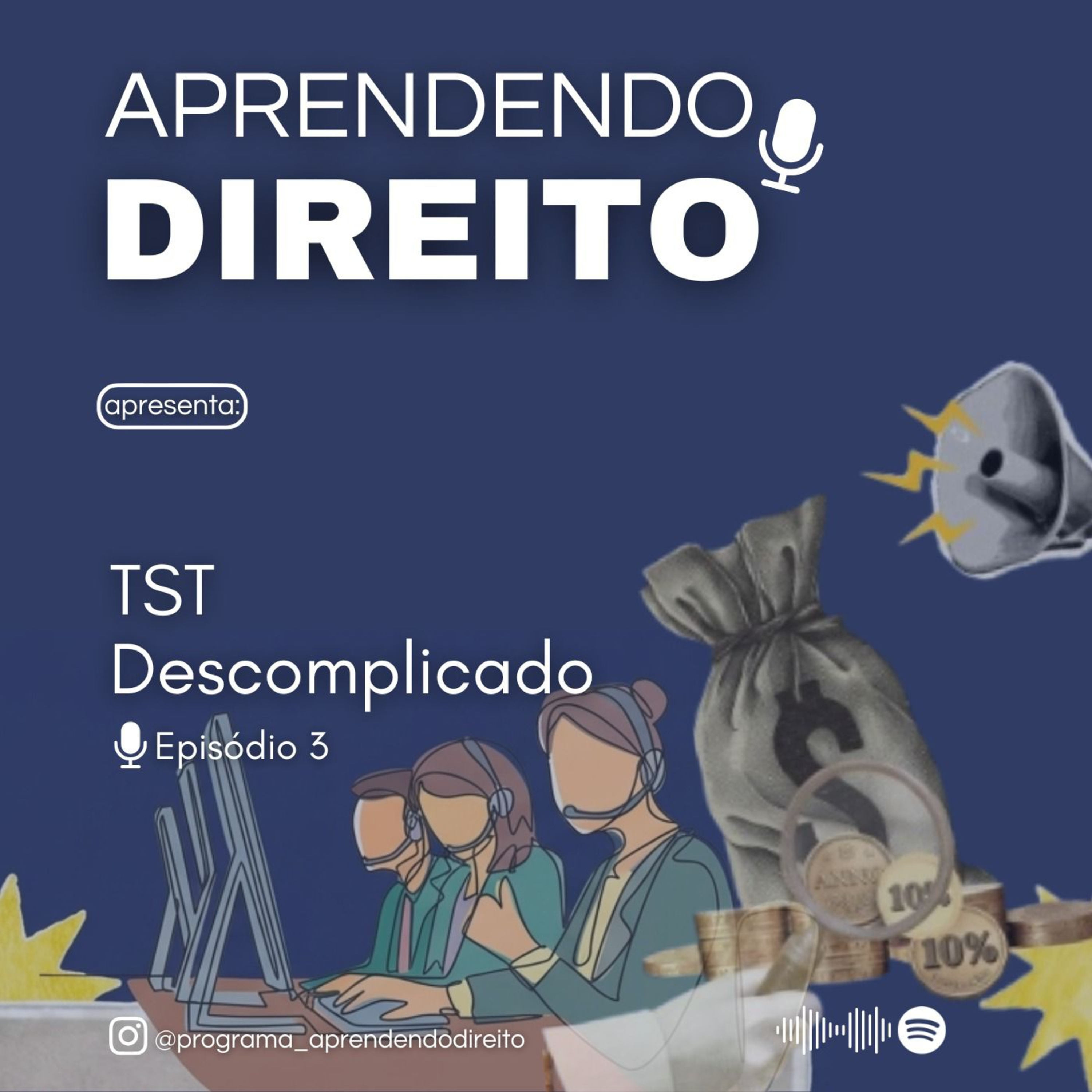 Episódio 212 – TST Descomplicado #3: Execução trabalhista e adicional de insalubridade episode artwork