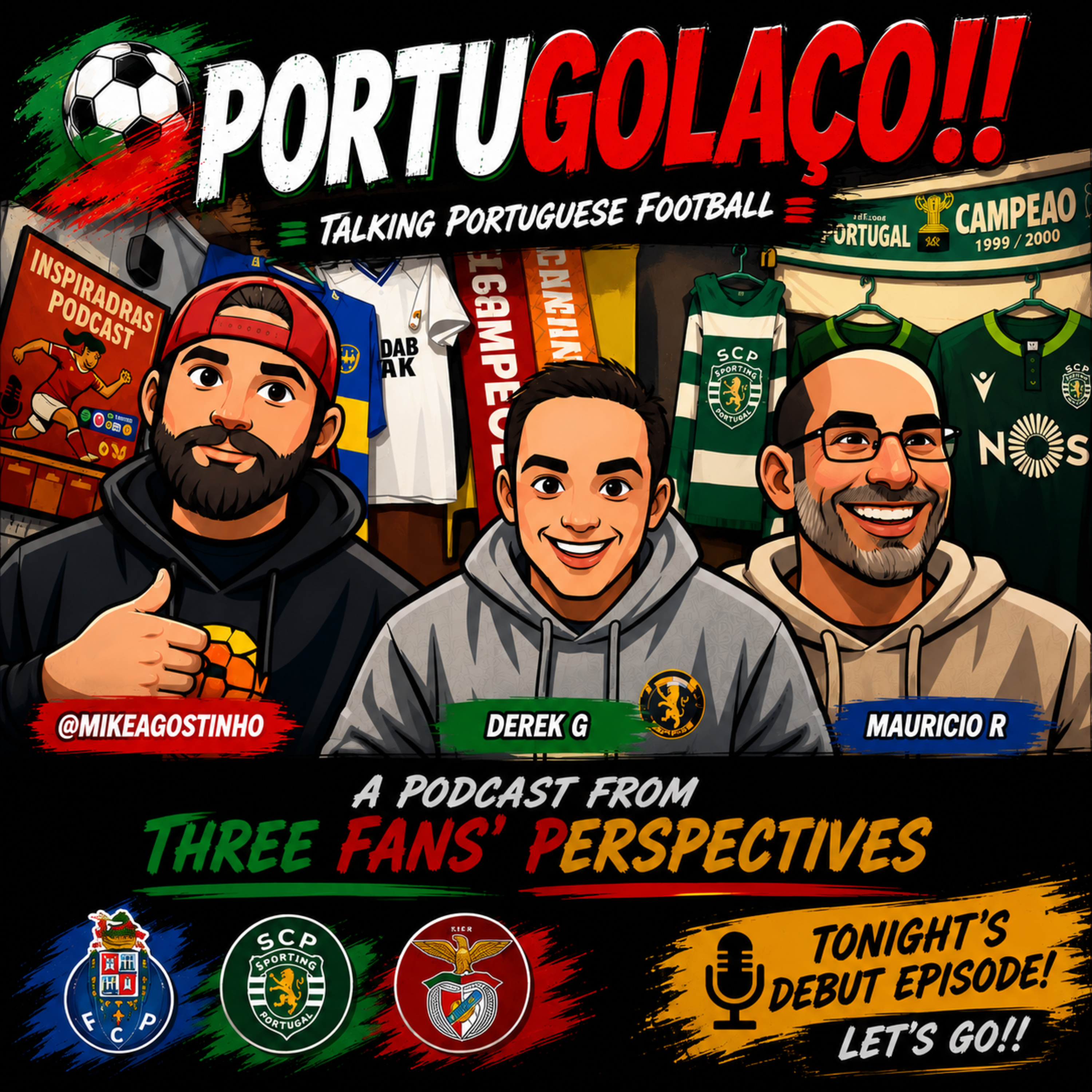 PortuGolaço!! Podcast #LigaPortugal Round 2 Review | Episode 3 | Porto still Perfect, Sporting and Benfica Pick Up 1st Wins episode artwork