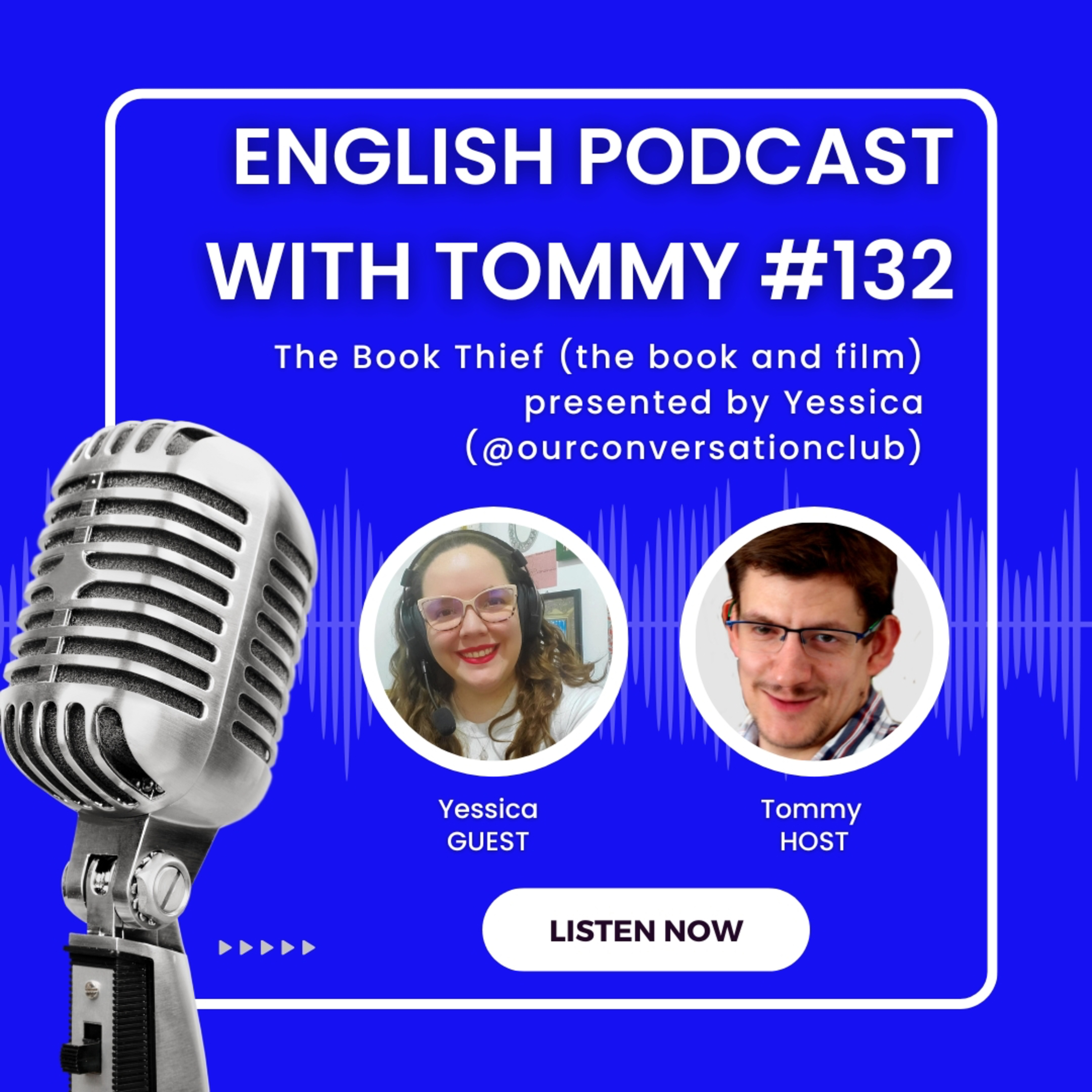 The Book Thief (the book and film) presented by Yessica (@ourconversationclub) episode artwork
