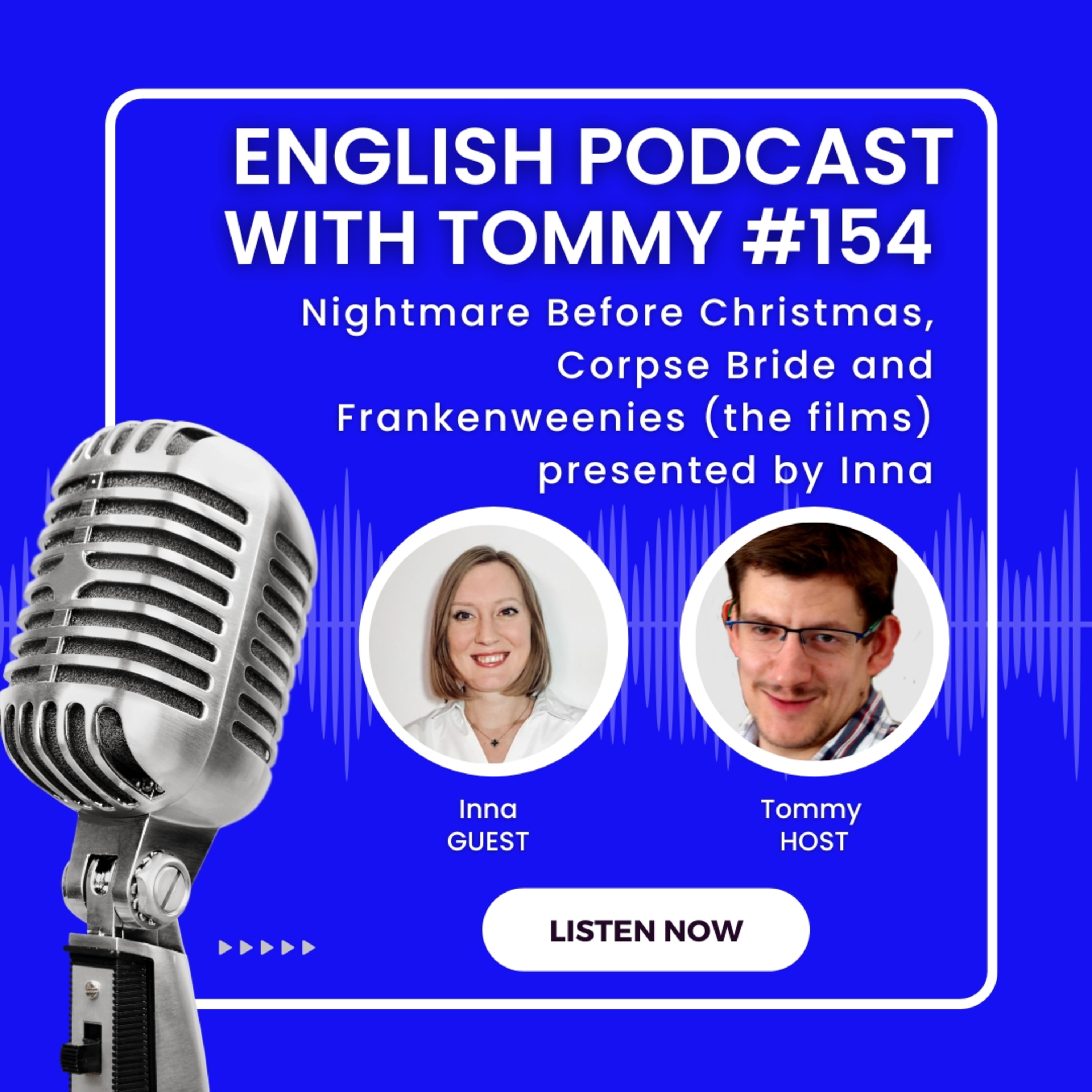 🎃 The Ultimate Tim Burton Trilogy: A Horrifically Fun Way to Improve Your English! 👻 episode artwork