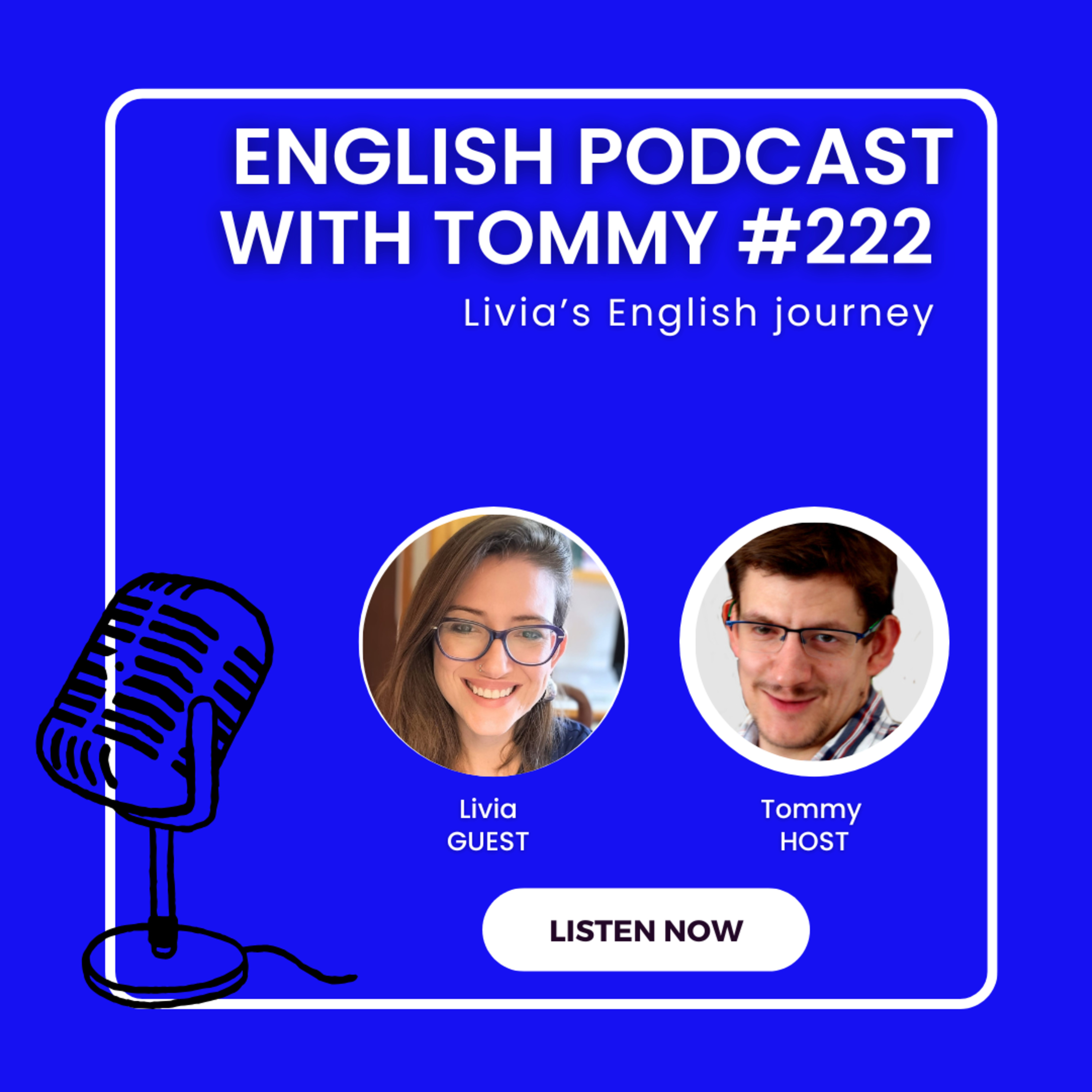 Livia's English journey episode artwork