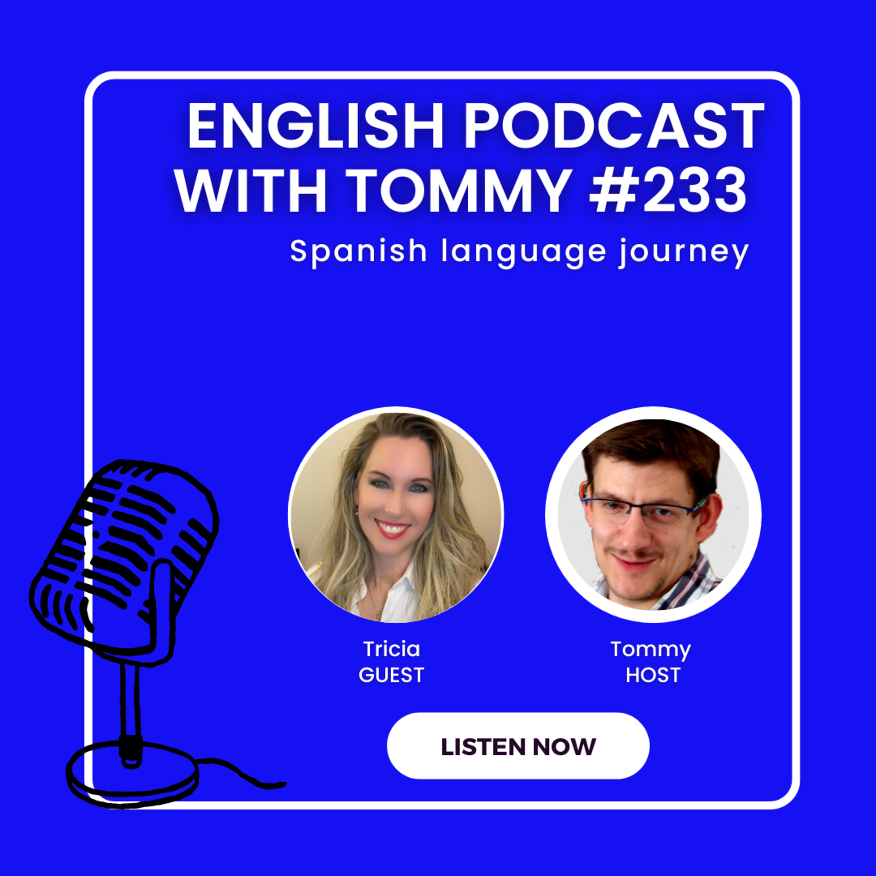 Spanish language journey with Tricia episode artwork