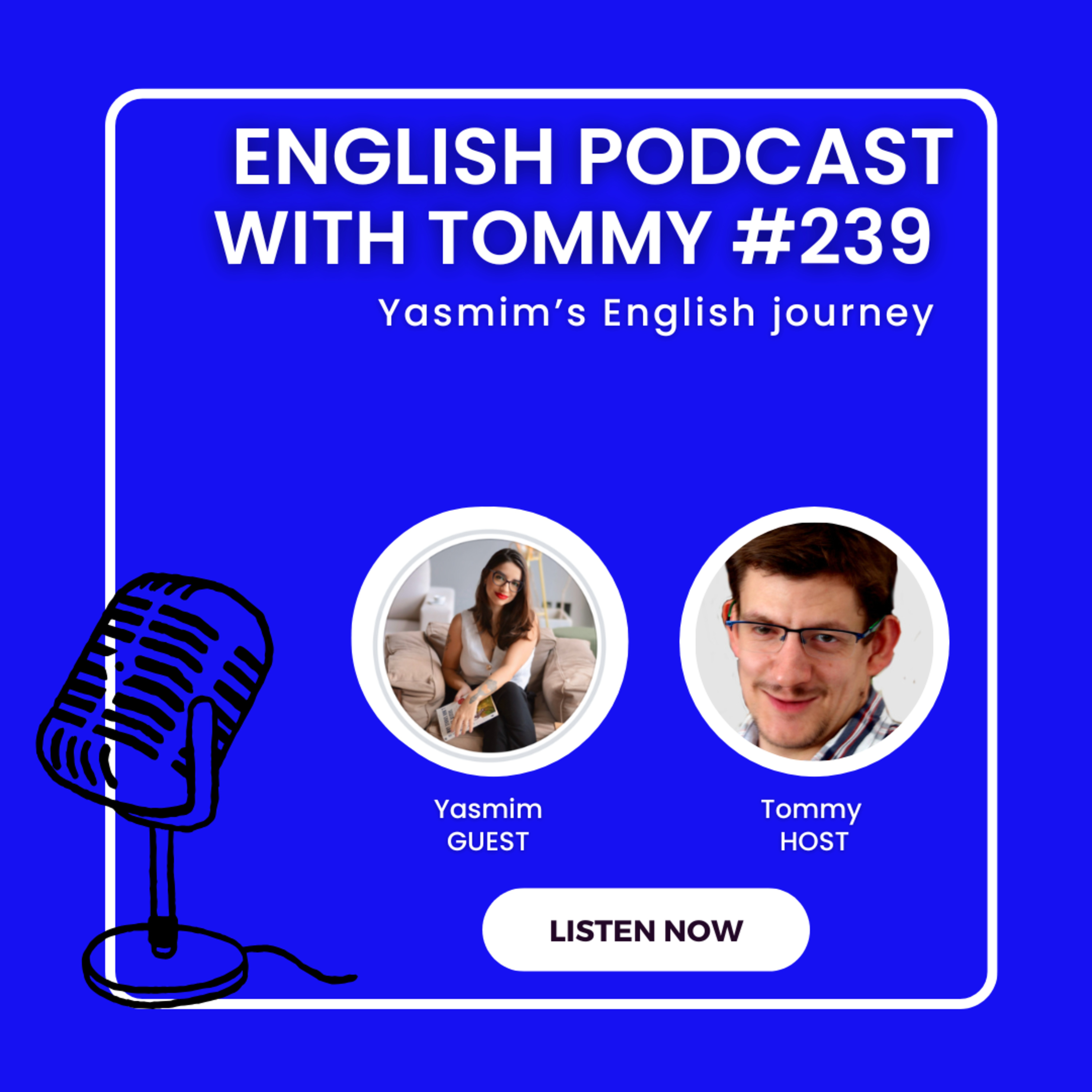 Yasmim's English journey episode artwork