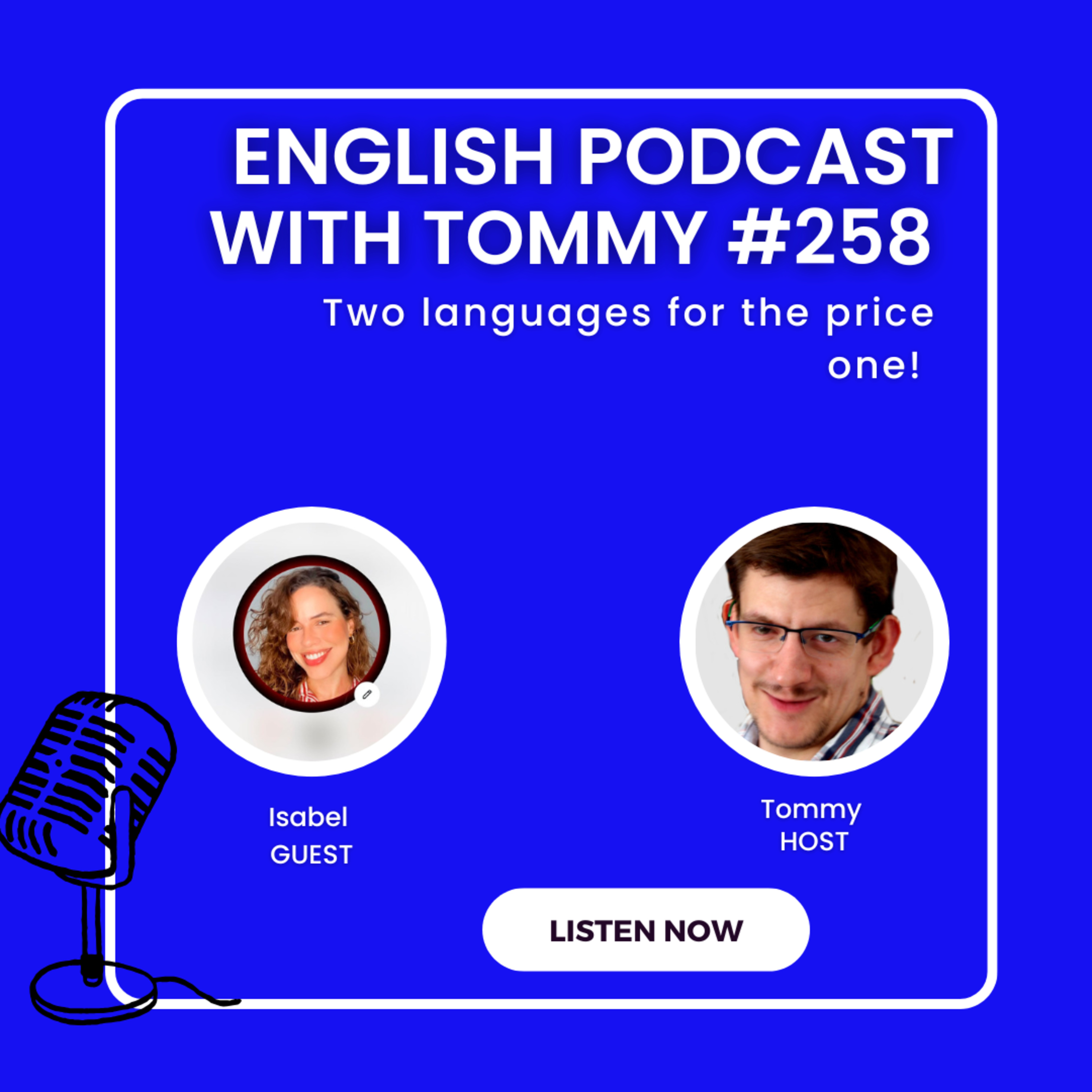 Two languages for the price of one! episode artwork