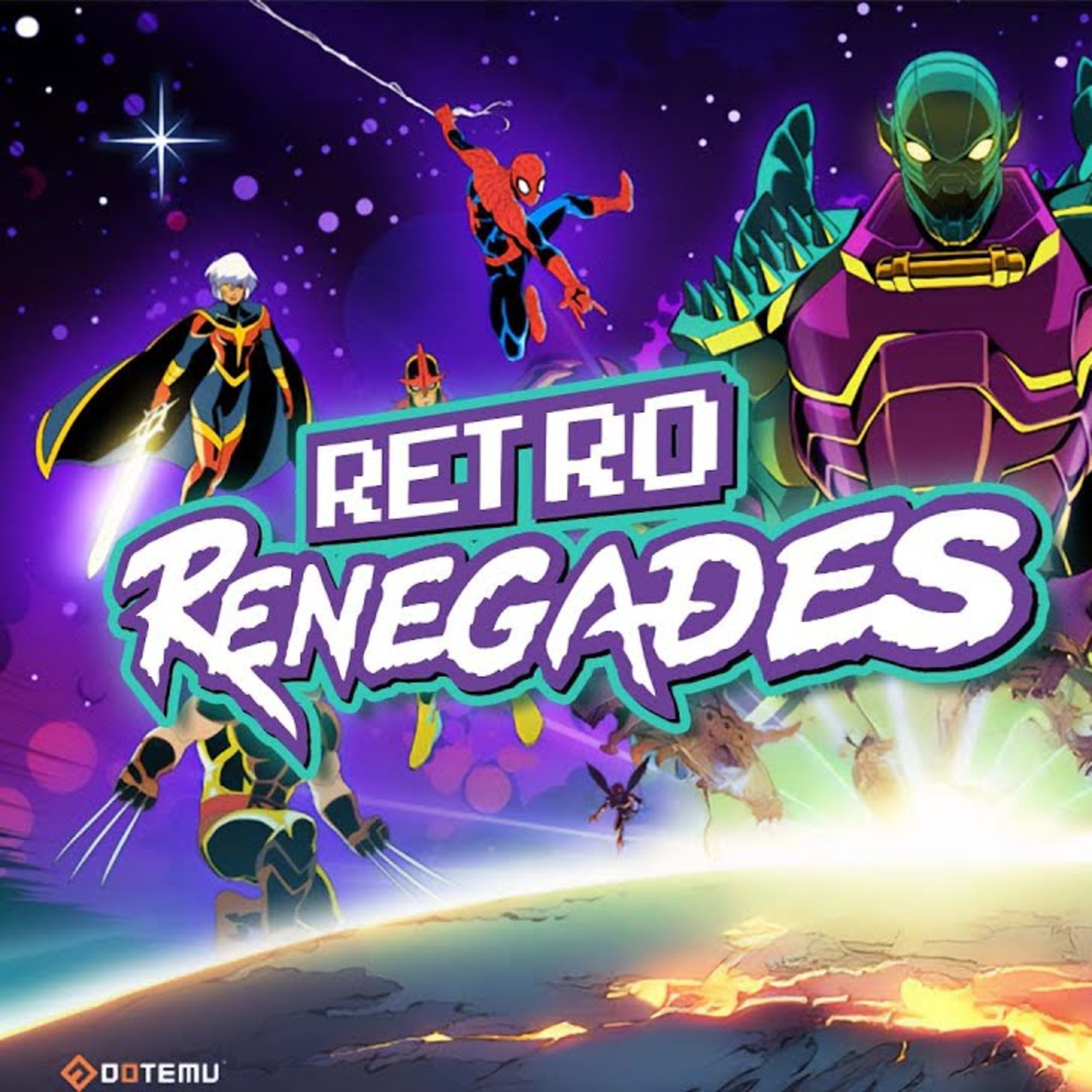 🎮 Retro Renegades - Episode: Marvel Metalheads 🎮 #retrogaming #Marvel Cosmic Invasion #beer episode artwork