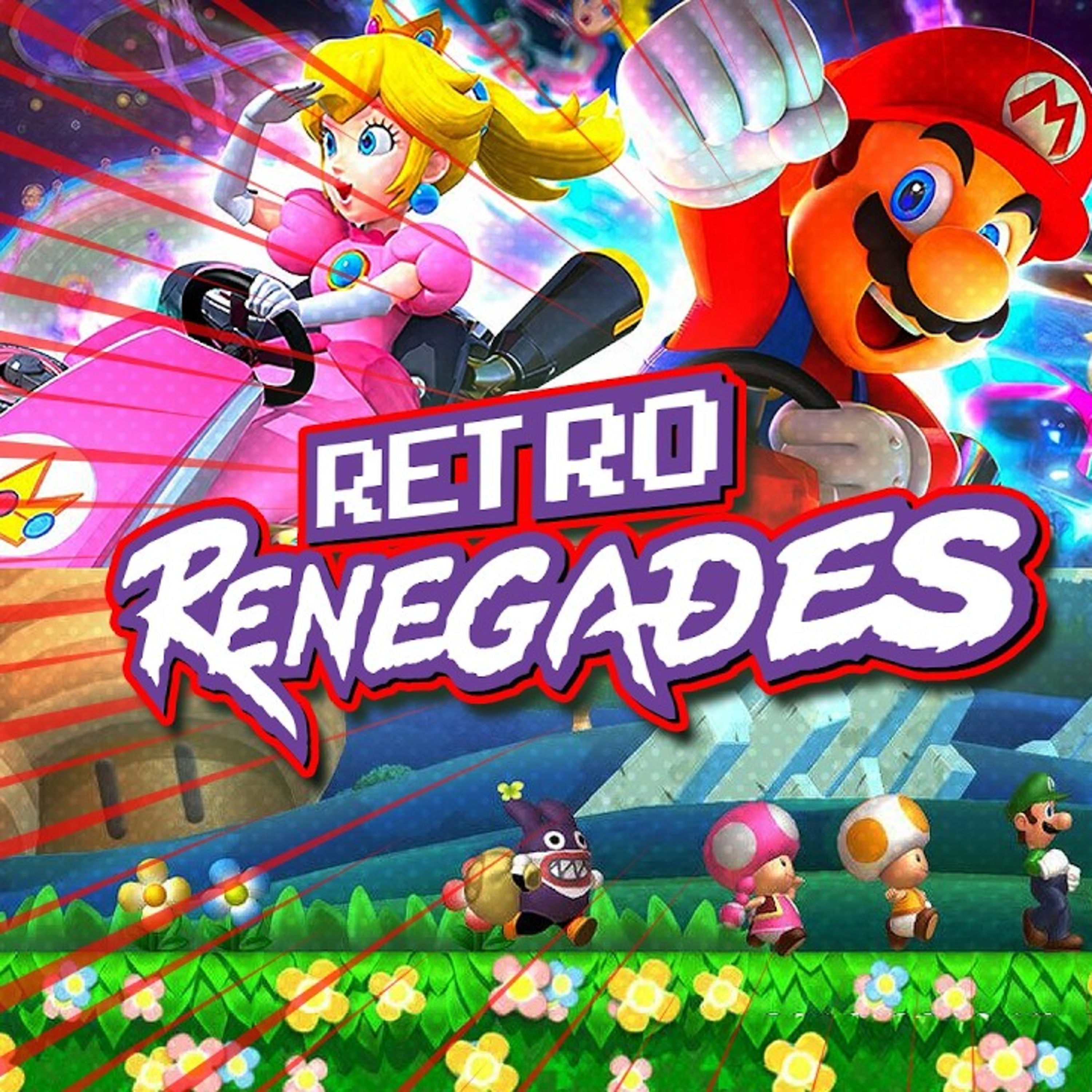 🎮 Retro Renegades - Episode: Plumber Butt🎮 #Retrogaming #Mario #MarioKart episode artwork