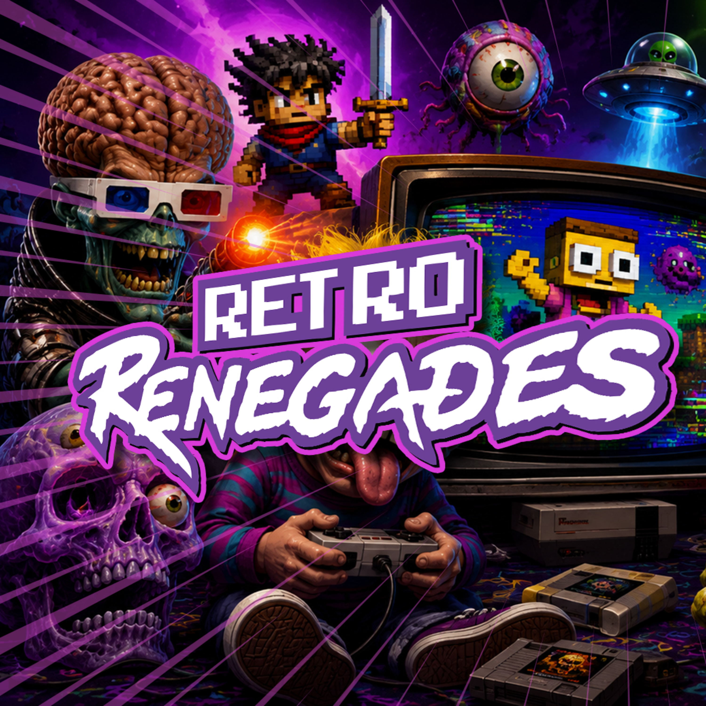 🎮 Retro Renegades - Episode: Wacky Pack 🎮 #Retrogaming #weird episode artwork