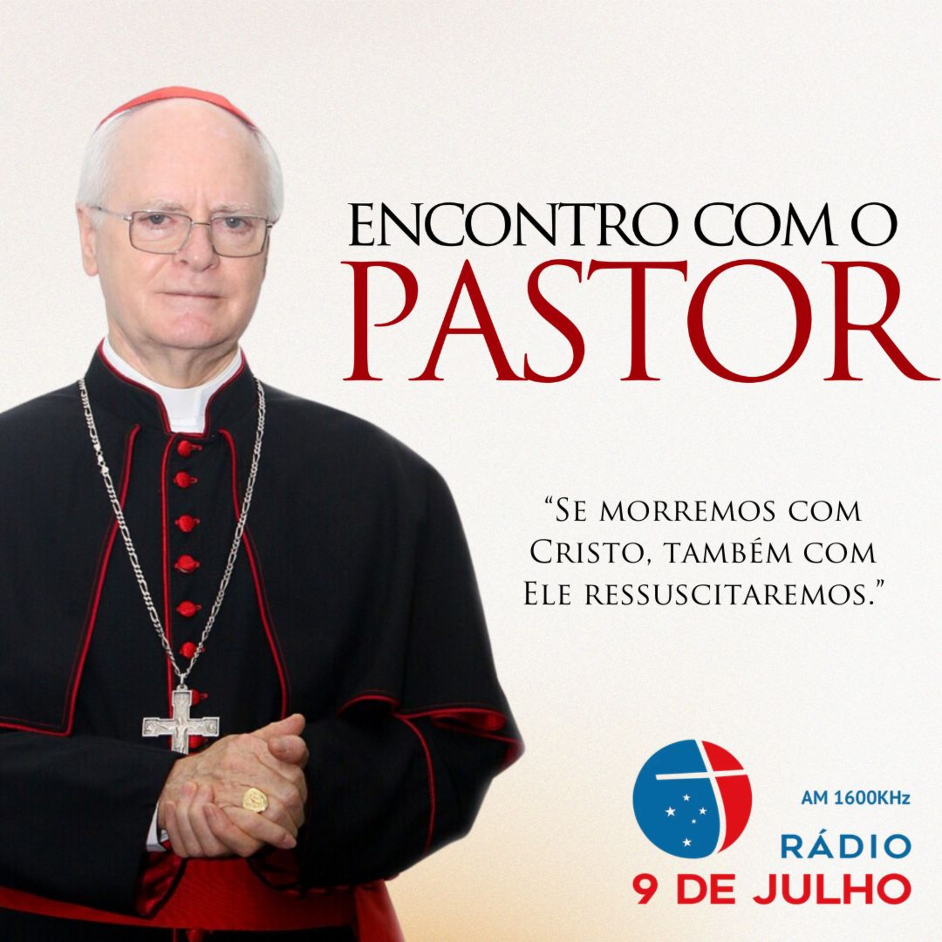 ENCONTRO COM O PASTOR - “Se morremos com Cristo, também com Ele ressuscitaremos” - 20.03.2024 episode artwork