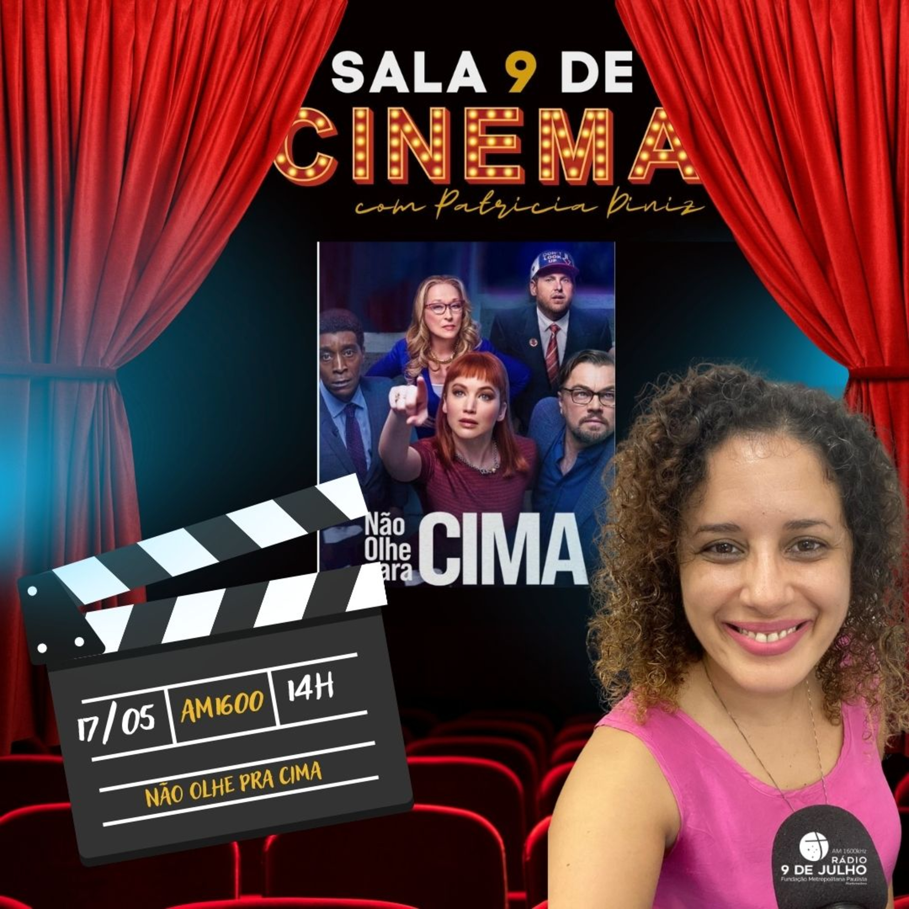 SALA 9 DE CINEMA - Não olhe pra cima - 15.05.2026 episode artwork