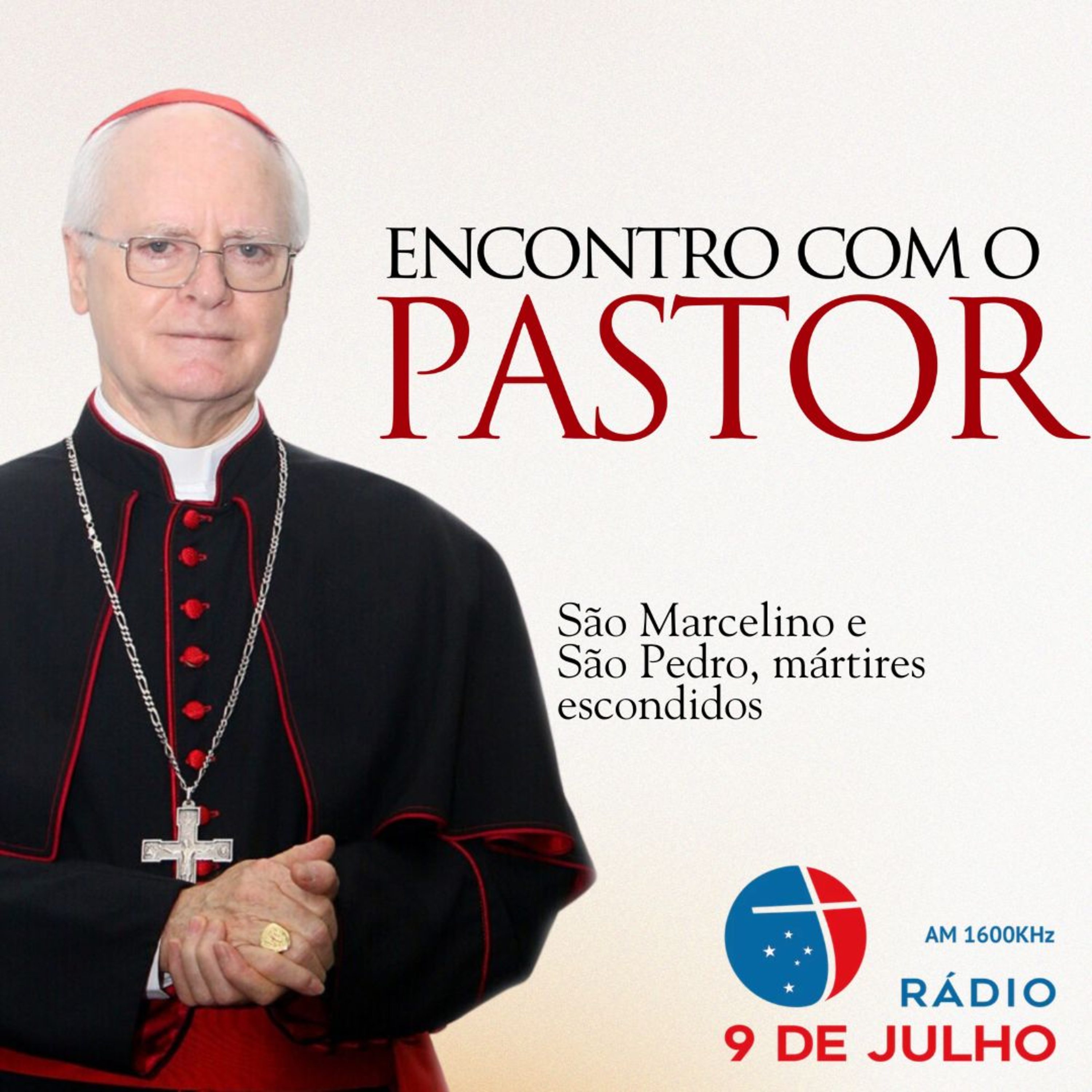 Programa - ENCONTRO COM O PASTOR - São Marcelino e São Pedro, mártires escondidos- 02.062026 episode artwork