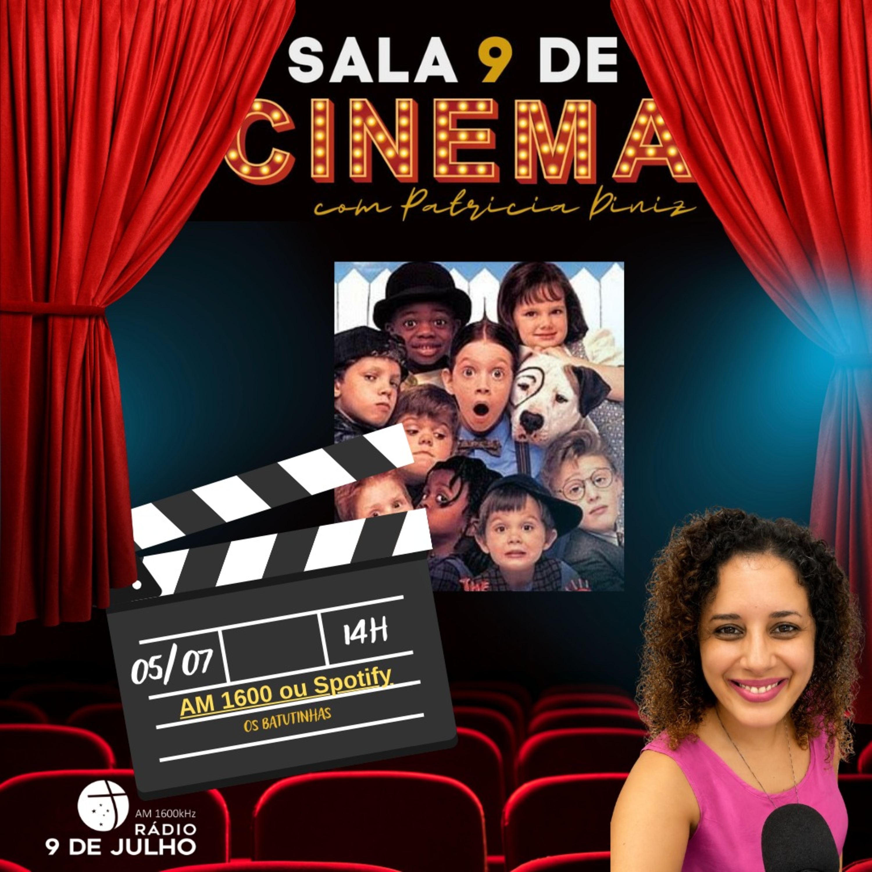 SALA 9 DE CINEMA - Os Batutinhas - 05.07.2026 episode artwork