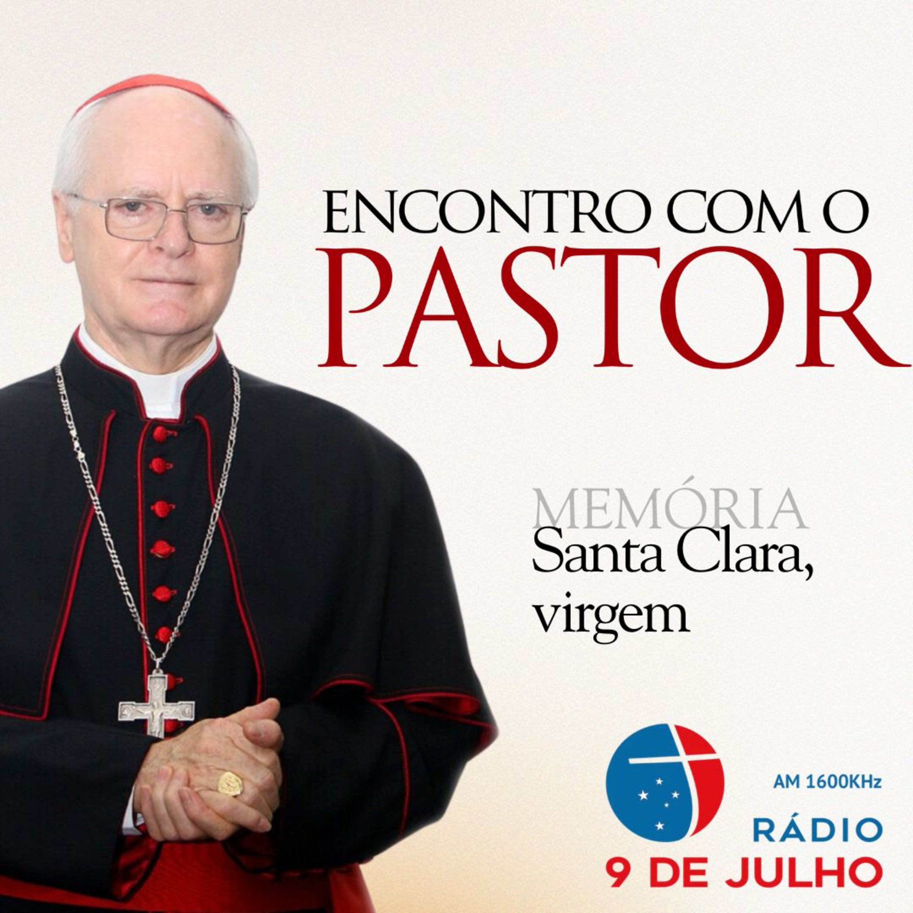 Programa - ENCONTRO COM O PASTOR - Santa Clara, virgem - 11/08/2026 episode artwork