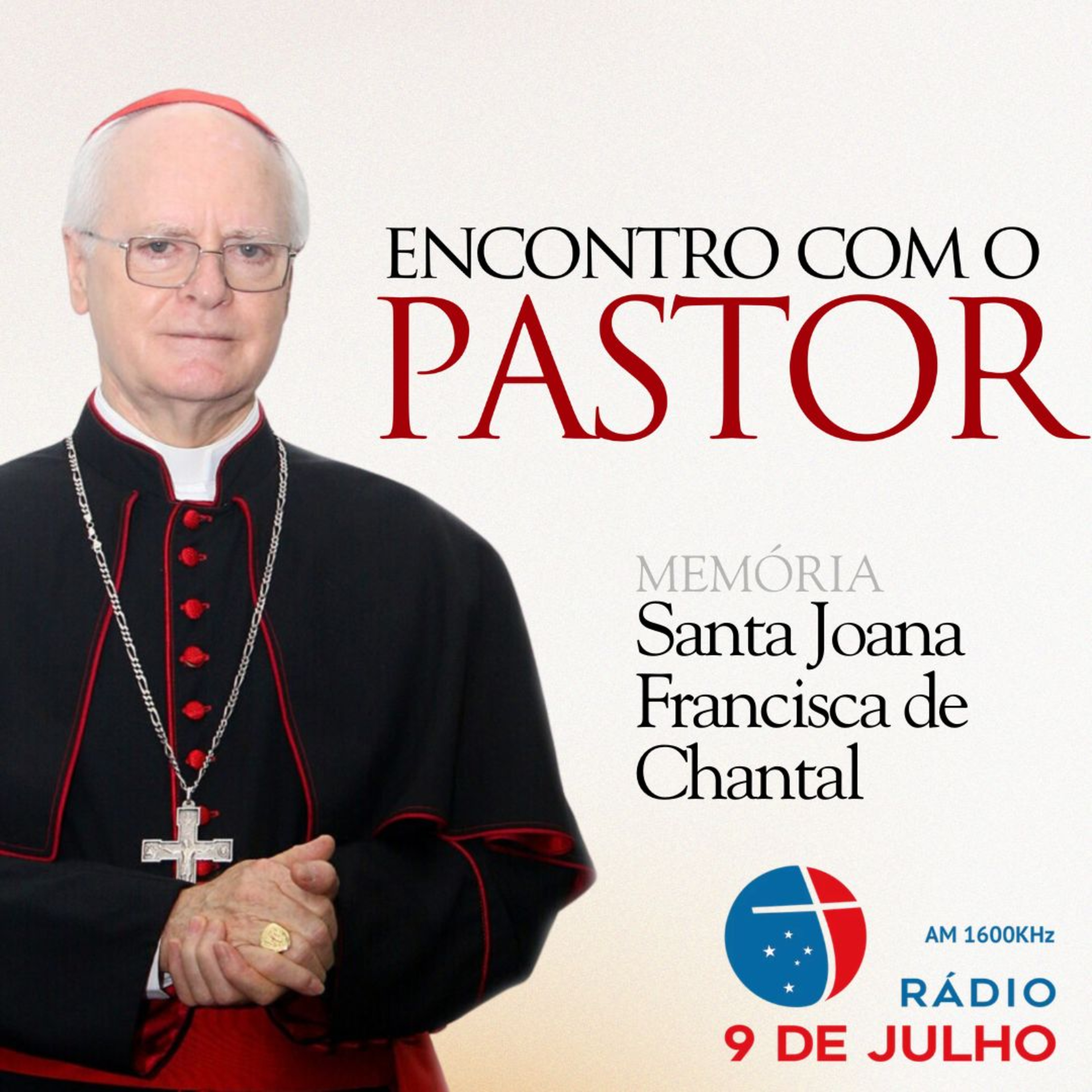 Programa ENCONTRO COM O PASTOR - Santa Joana Francisca de Chantal - 12/08/2026 episode artwork