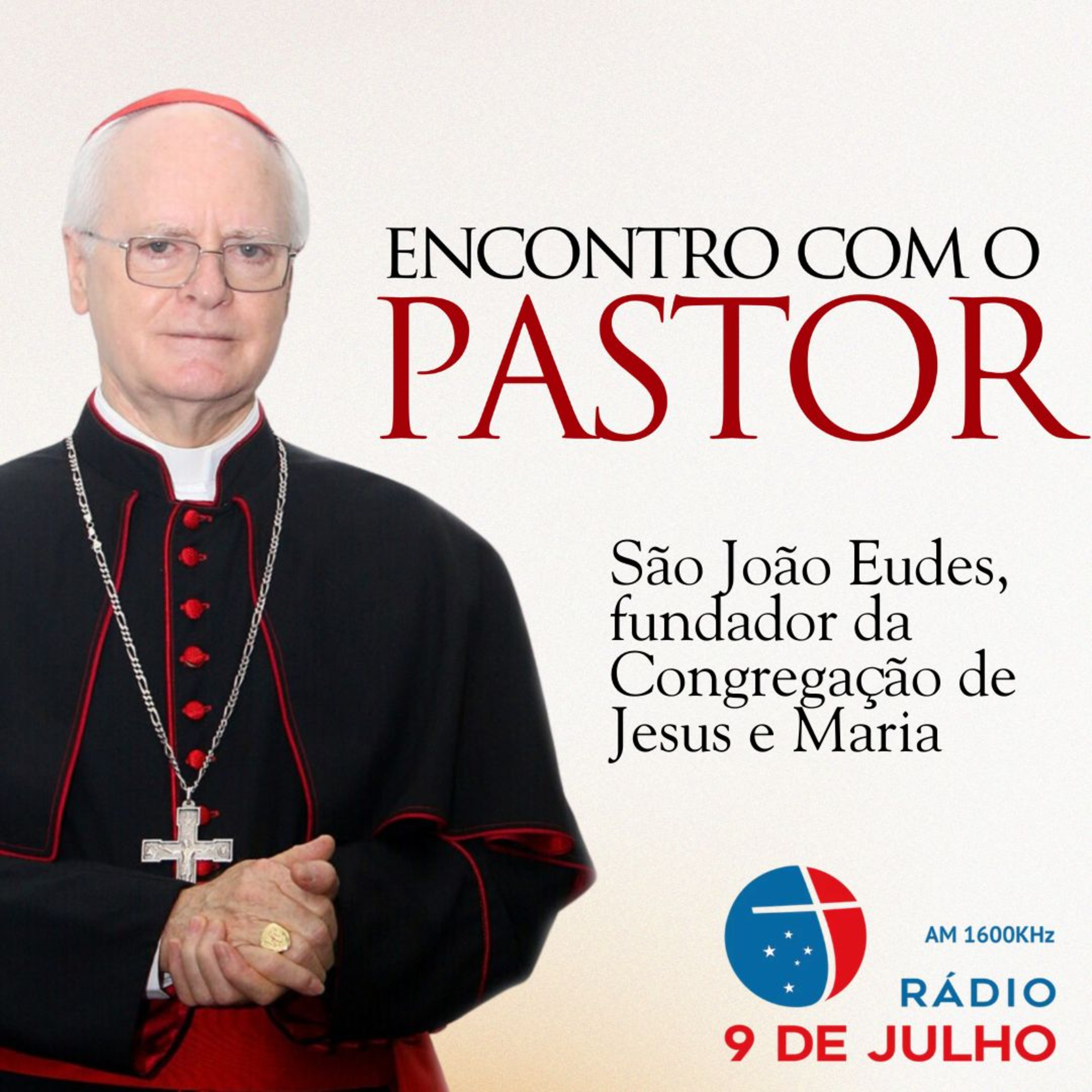 PROGRAMA - ENCONTRO COM O PASTOR - São João Eudes, fundador da Congregação de Jesus e Maria - 19.08.2026 episode artwork