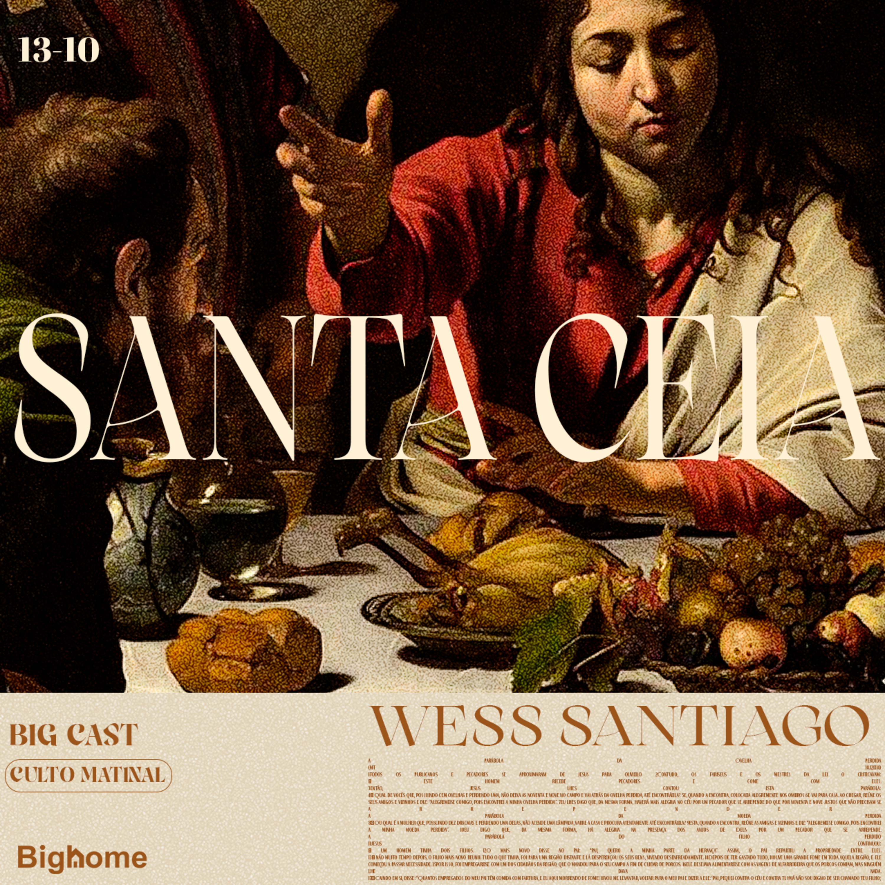 Culto Matinal || Santa Ceia || Wess Santiago episode artwork