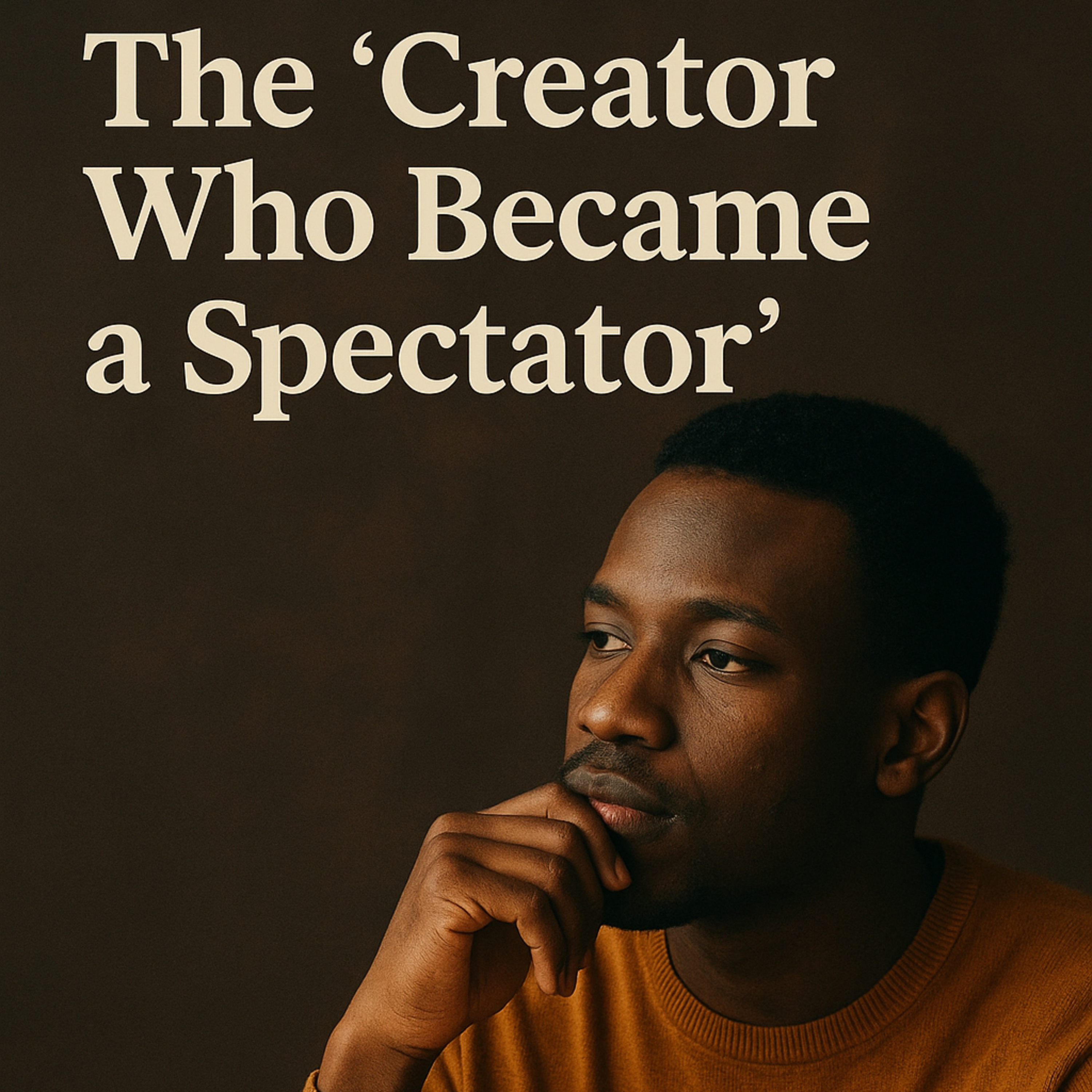 The Creator who Became a Spectator