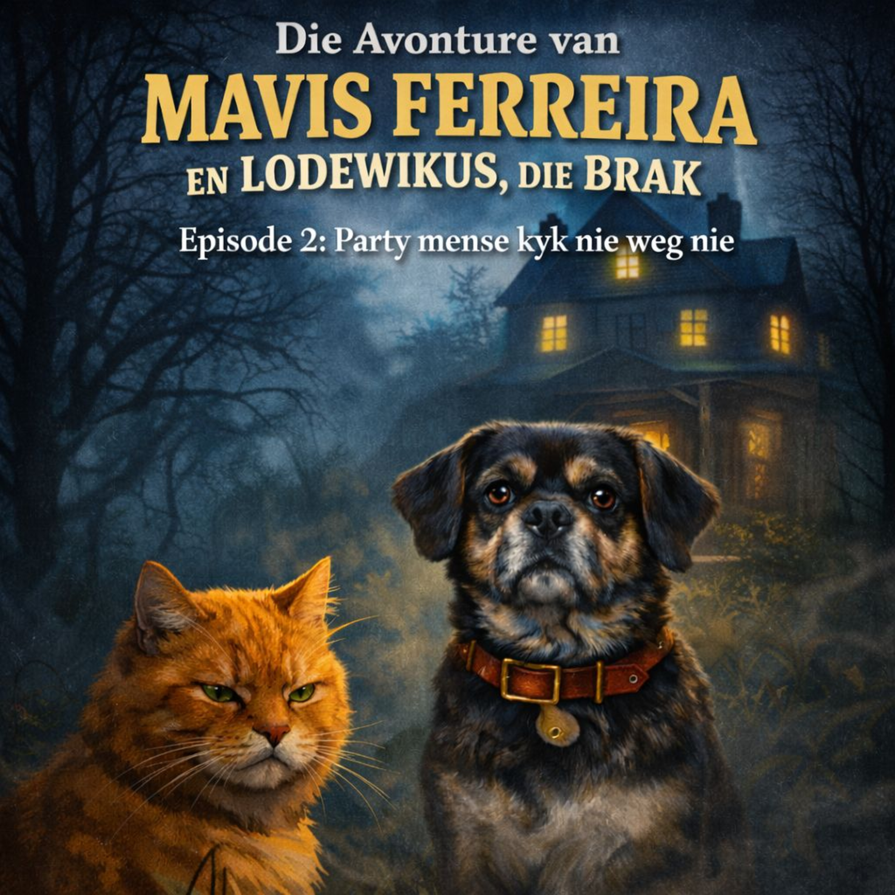 Party mense kyk nie weg nie | Die Avonture van Mavis Ferreira en Lodewikus die Brak - Ep. 2