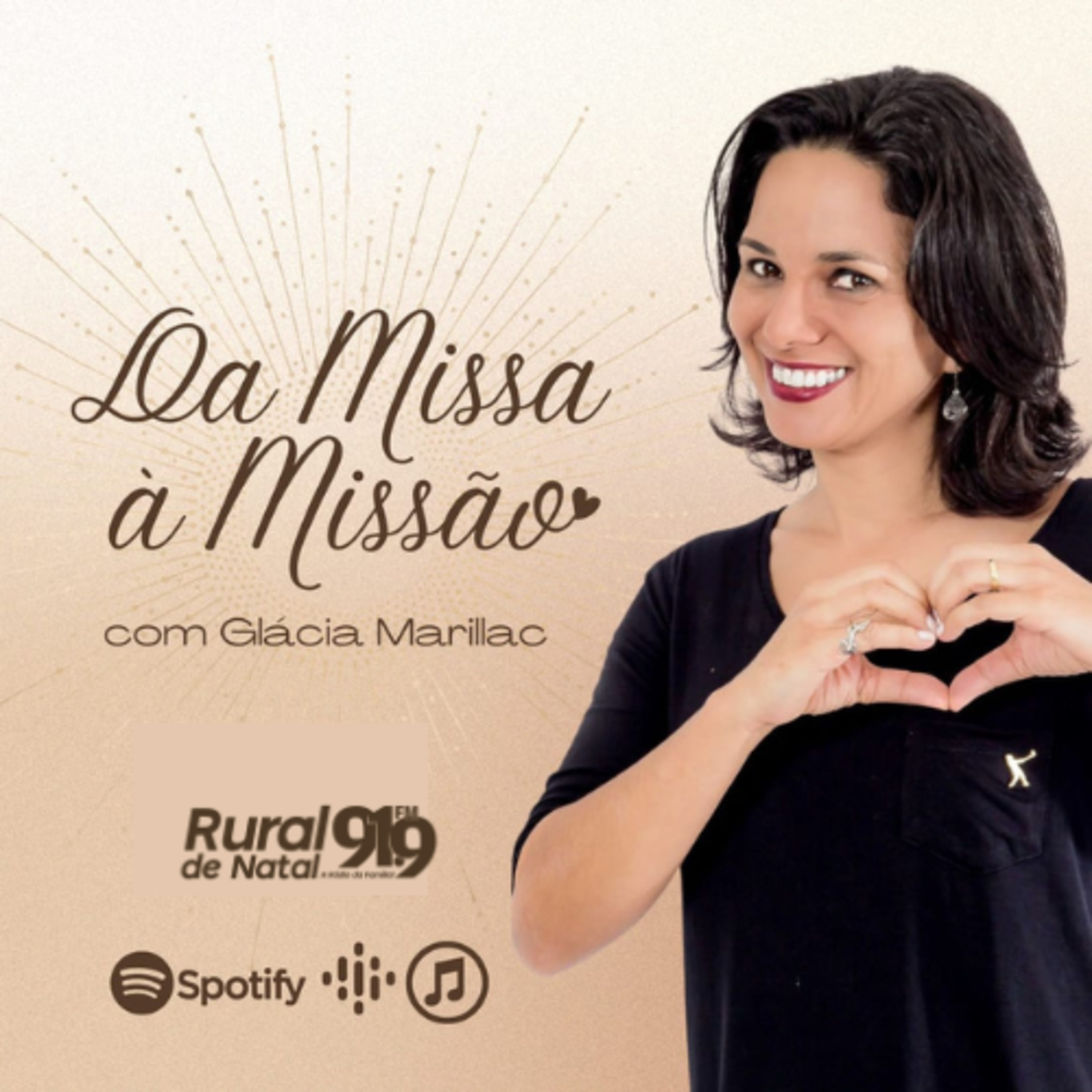 DA MISSA À MISSÃO COM GLÁCIA MARILLAC | 08/10/2025 episode artwork