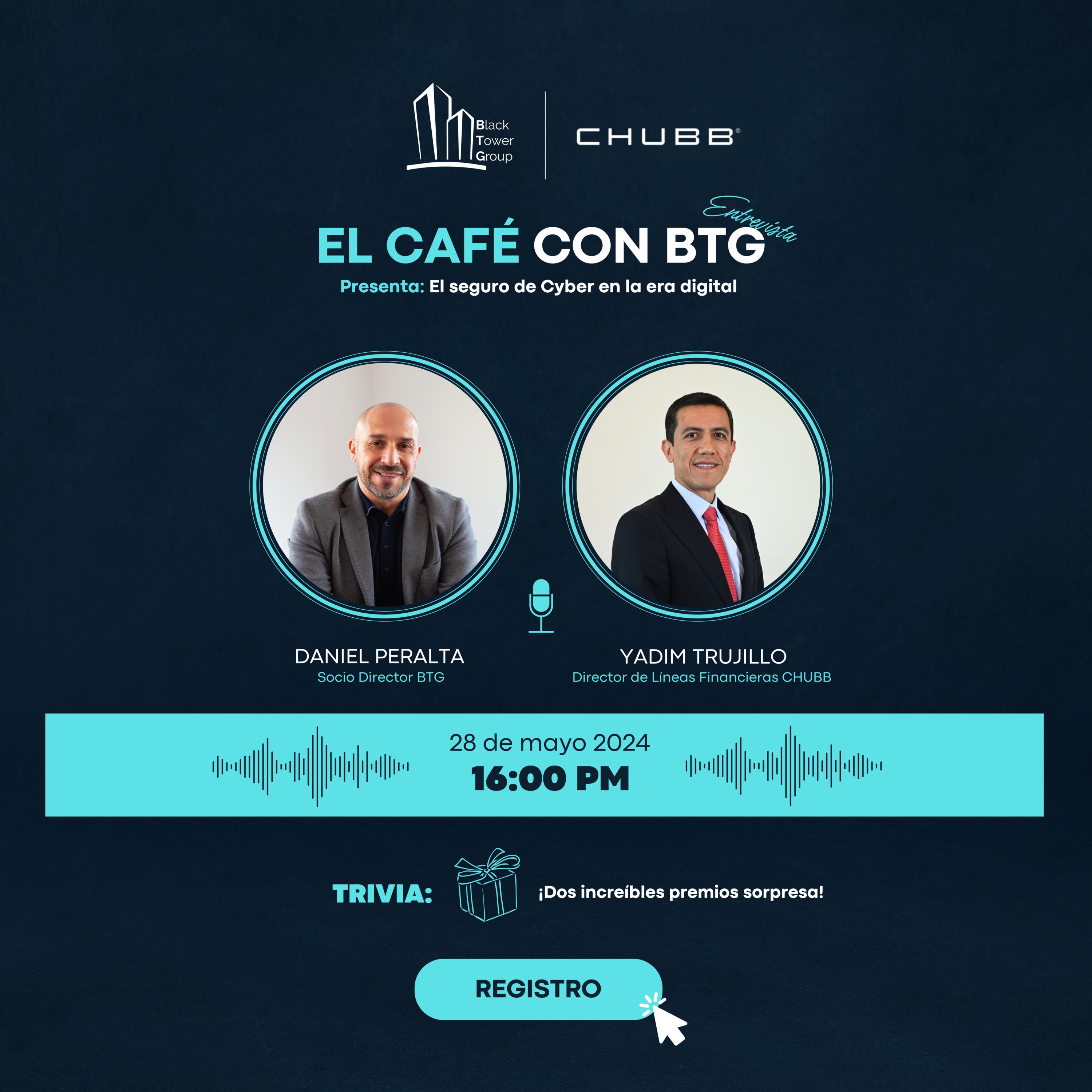 El Café con BTG - CHUBB I El Seguro de Cyber en la era digital episode artwork