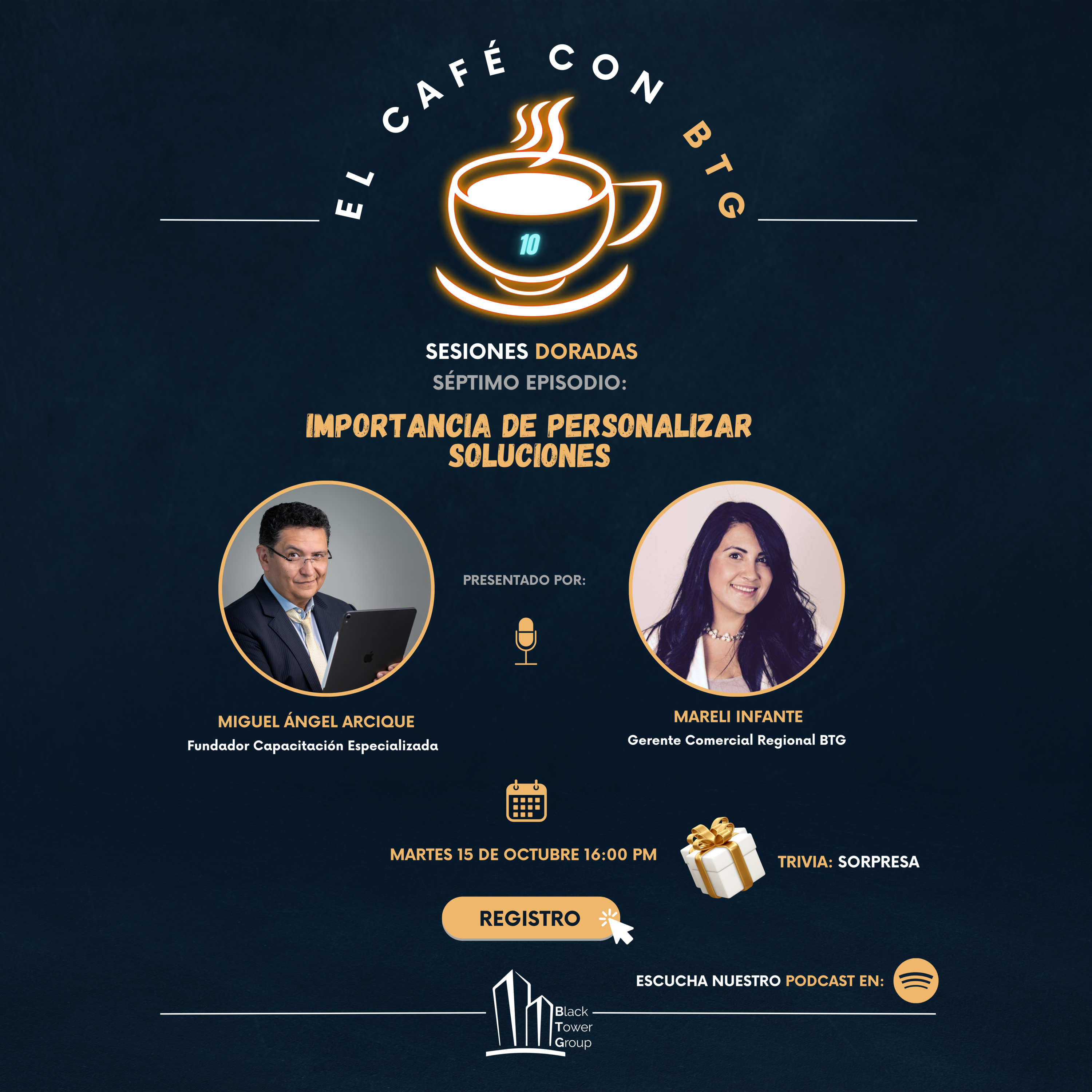 El Café con BTG - Importancia de personalizar soluciones episode artwork