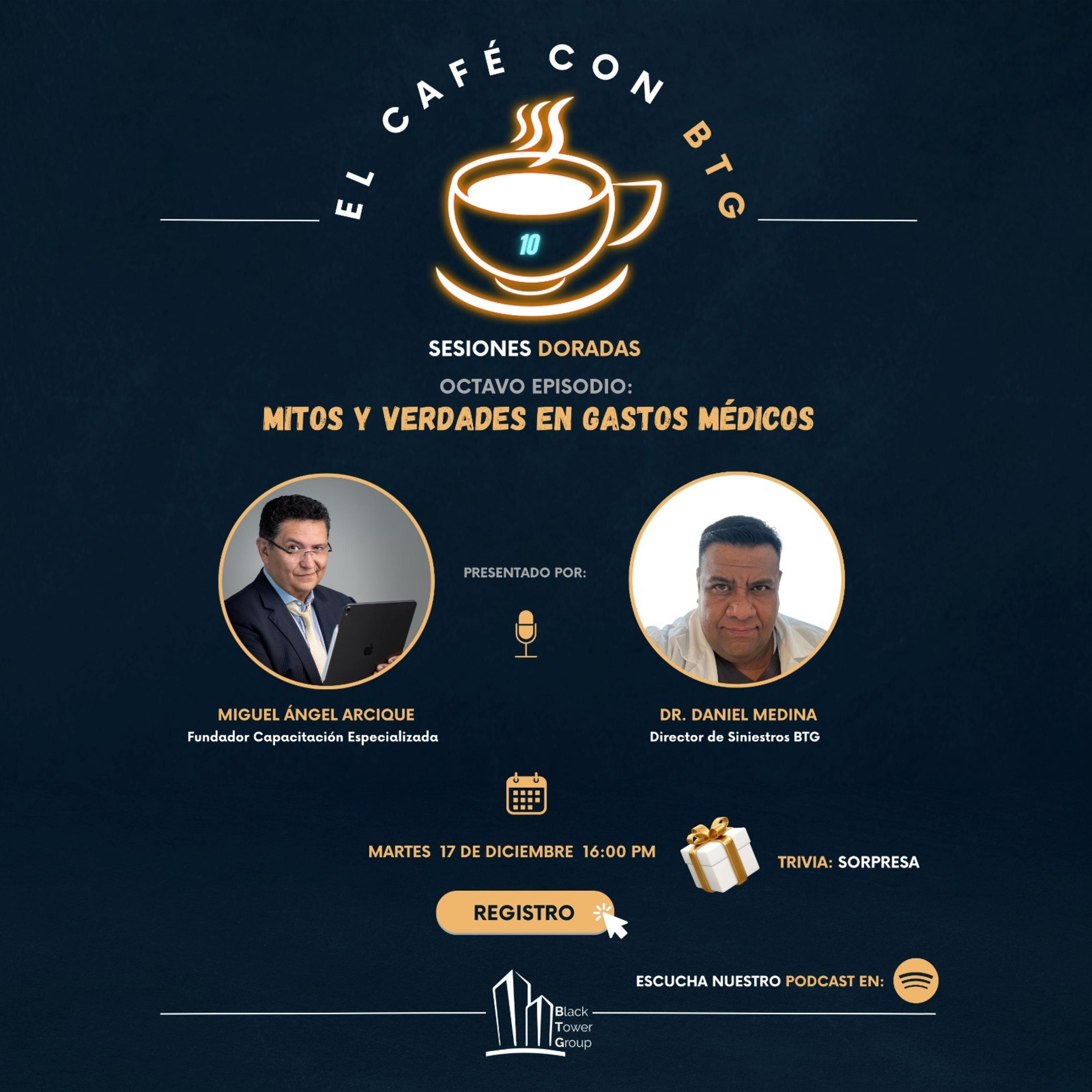 El café con BTG - Mitos y verdades en gastos médicos episode artwork