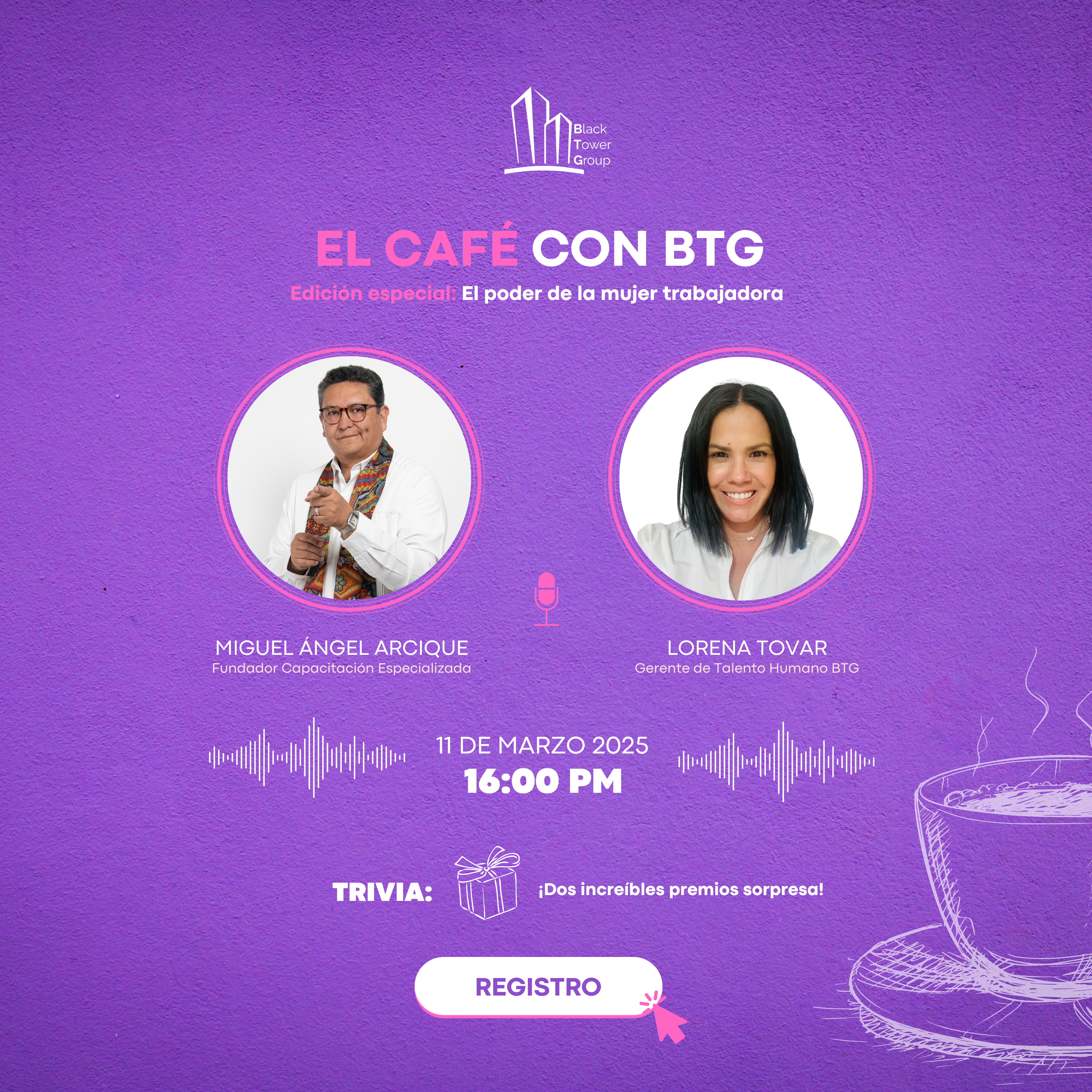 El café con BTG - El poder de la mujer trabajadora episode artwork