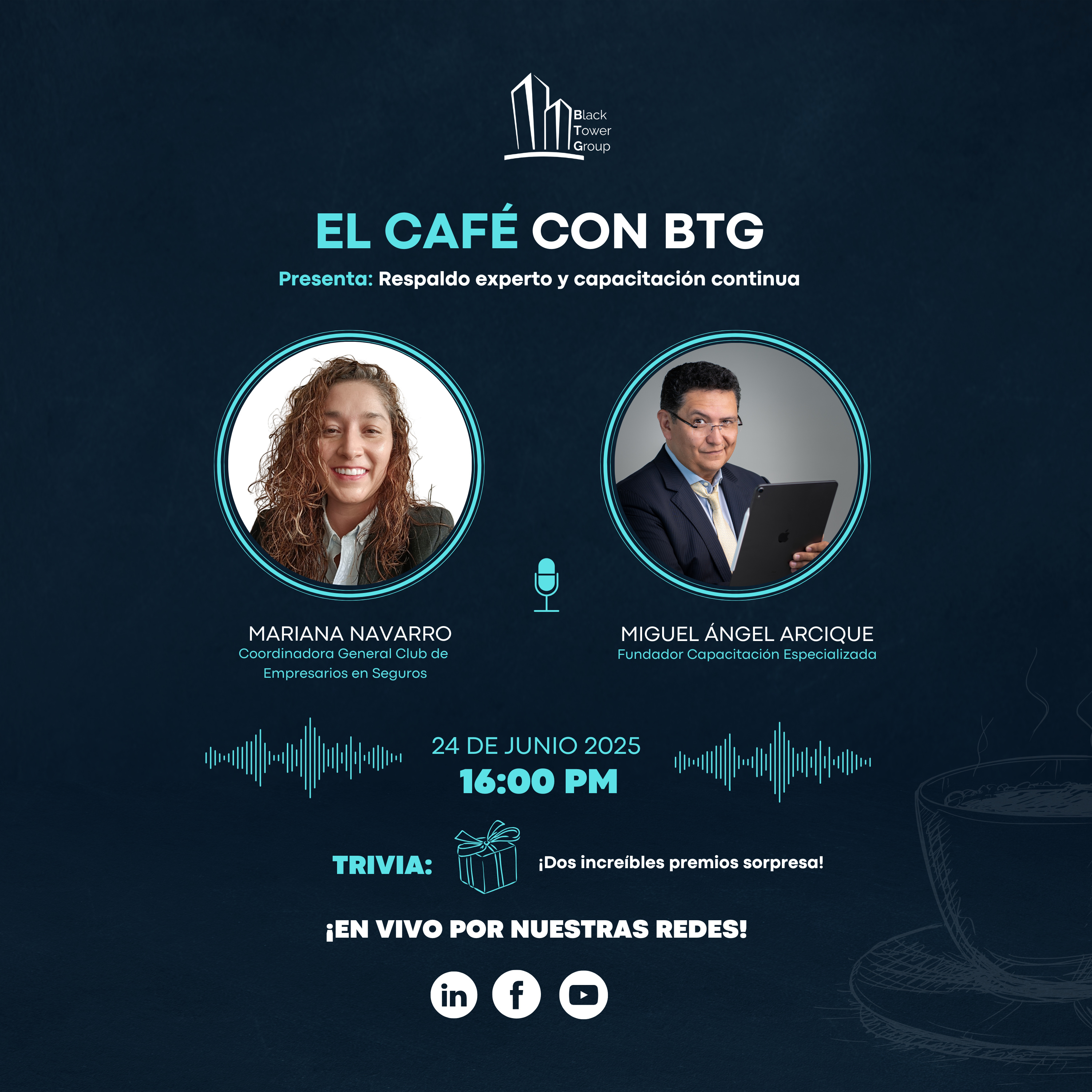 Café con BTG - Respaldo experto y capacitación continua episode artwork