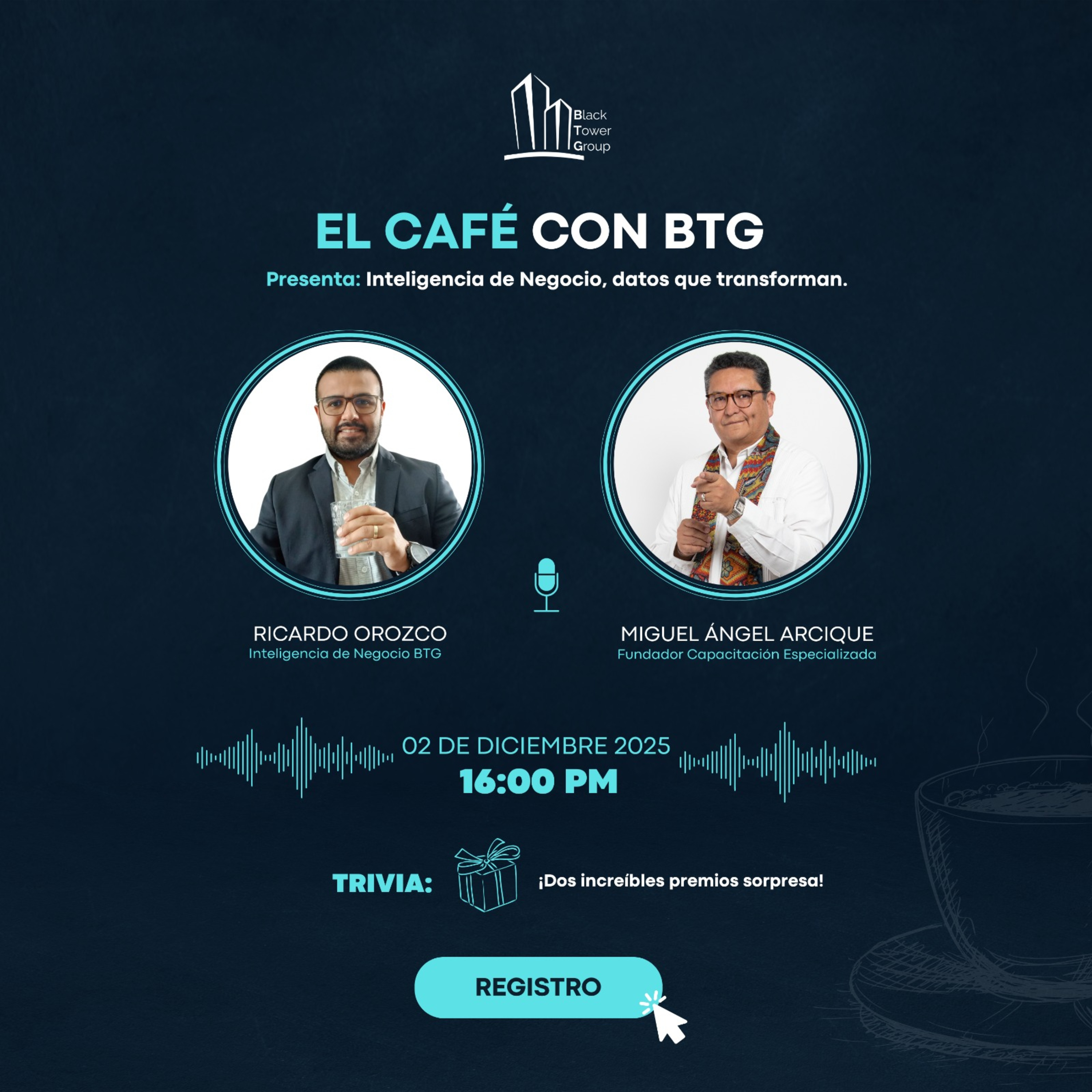 Café con BTG - Inteligencia de Negocio, datos que transforman. episode artwork