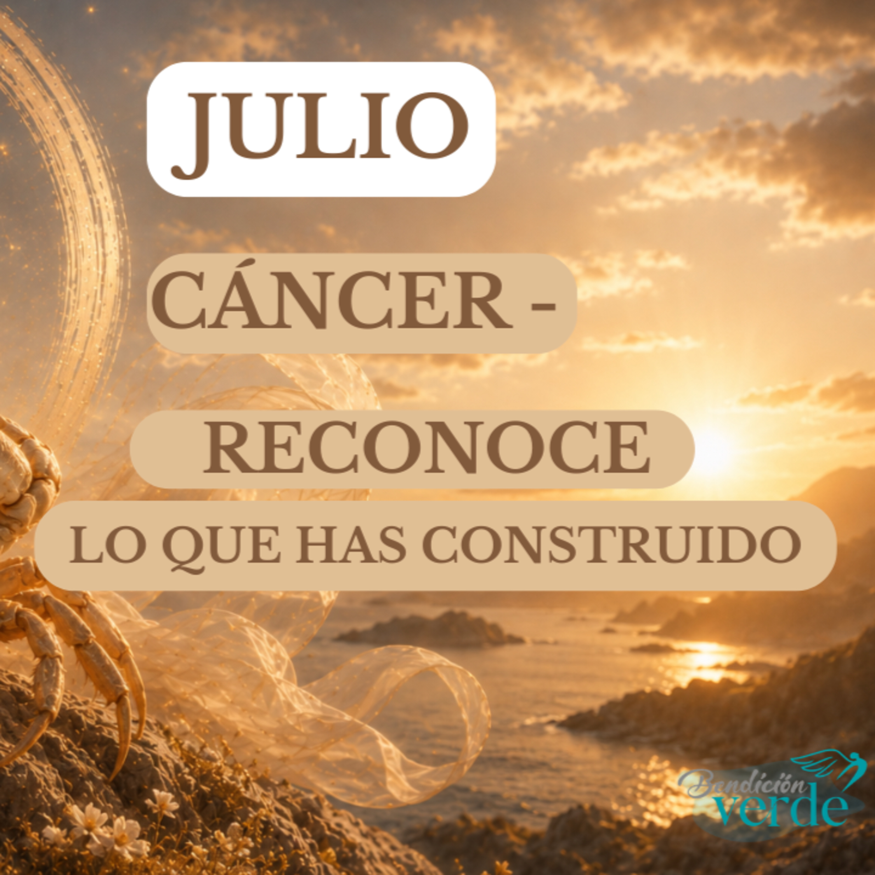 JULIO TE ELEVA | ICHING | CÁNCER - JULIO | ORÁCULO episode artwork