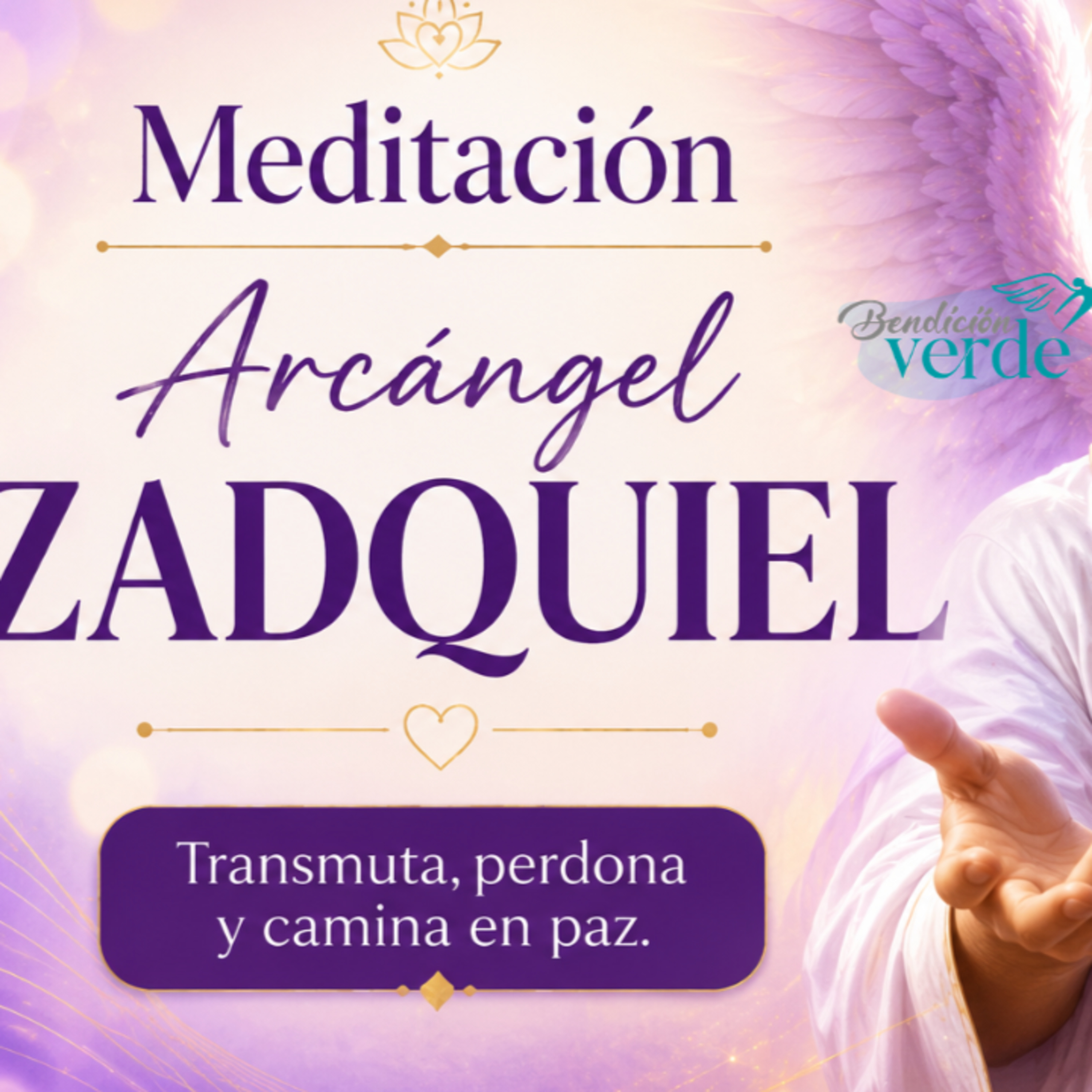 MENSAJE Y MEDITACIÓN DE ARCÁNGEL ZADQUIEL | ACTIVA LA LLAMA VIOLETA 💜 episode artwork