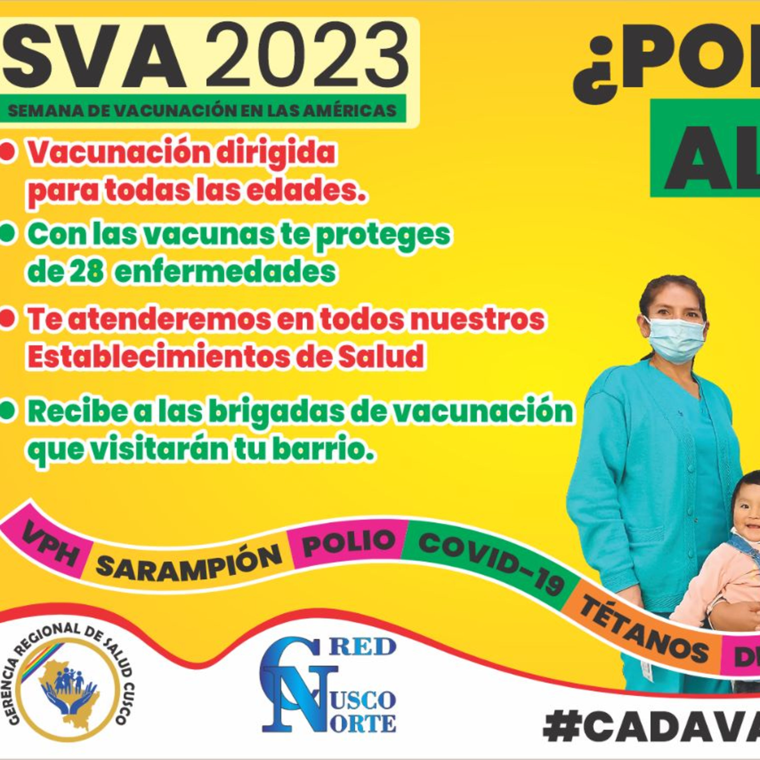 😃👨‍⚕️ “SEMANA DE VACUNACIÓN EN LAS AMERICAS”. En Limatambo y sus comunidades desde este 22 de abril. episode artwork