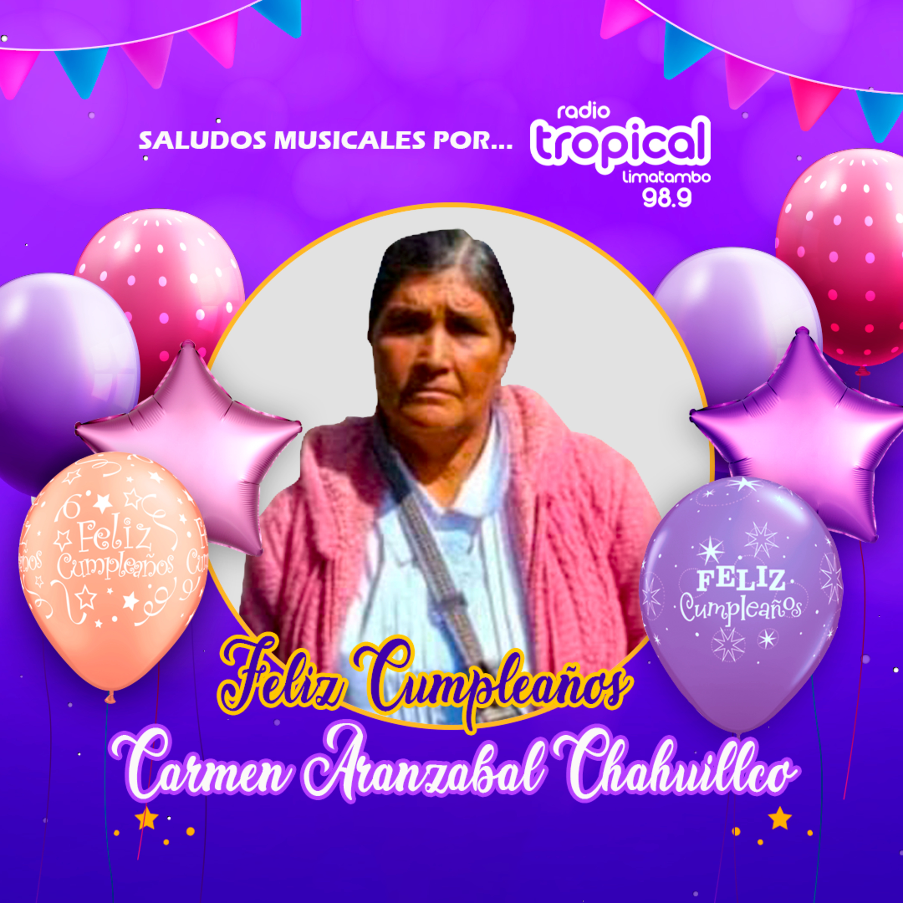 🥳📻 Saludos musicales en Tomacaya para la señora Carmen Aranzabal - Radio en vivo desde Limatambo - Cusco - 2 episode artwork