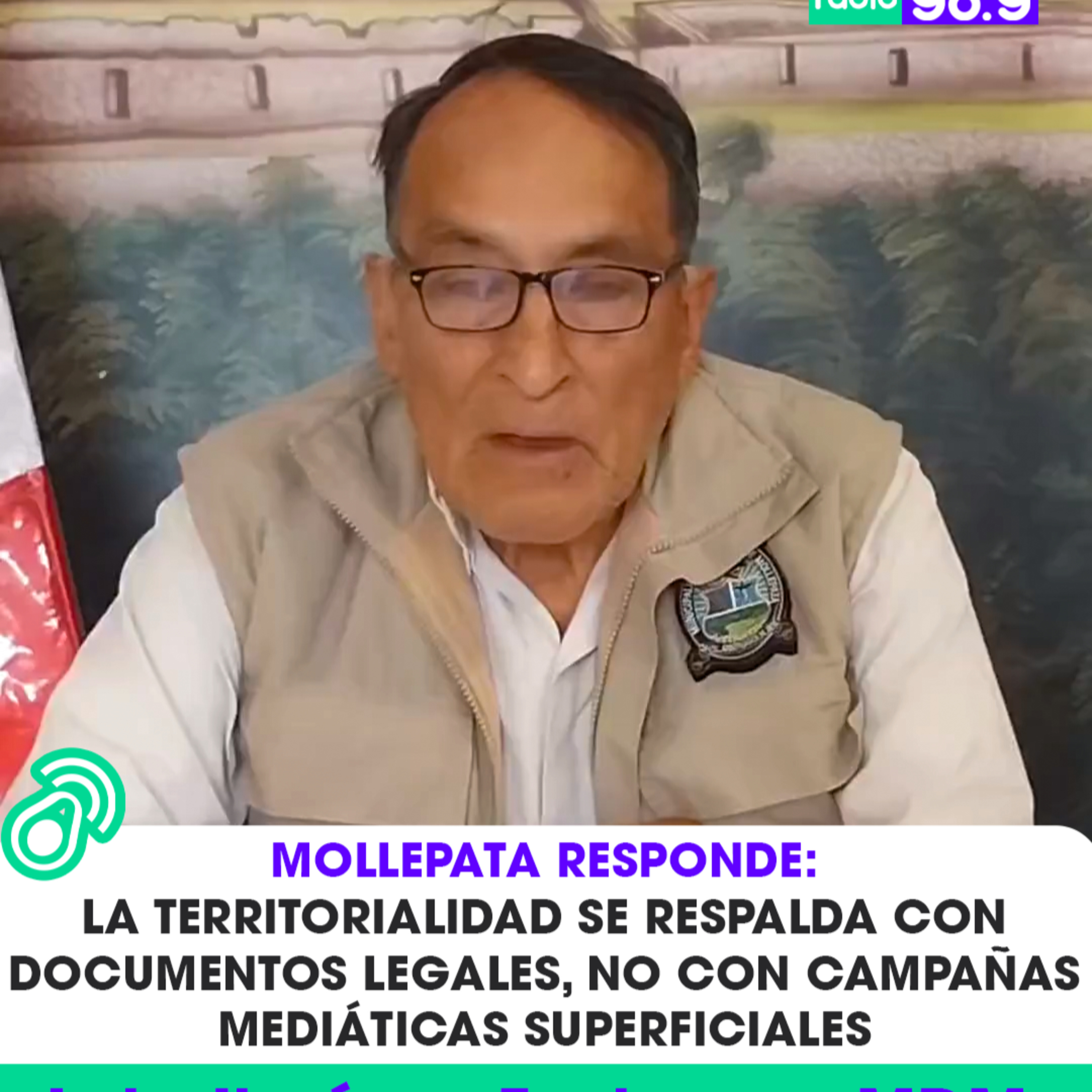 😎🙋🏼‍♂️Mollepata Responde a la Convención: LA TERRITORIALIDAD SE RESPALDA CON DOCUMENTOS LEGALES, NO CON CAMPAÑAS MEDIÁTICAS SUPERFICIALES episode artwork