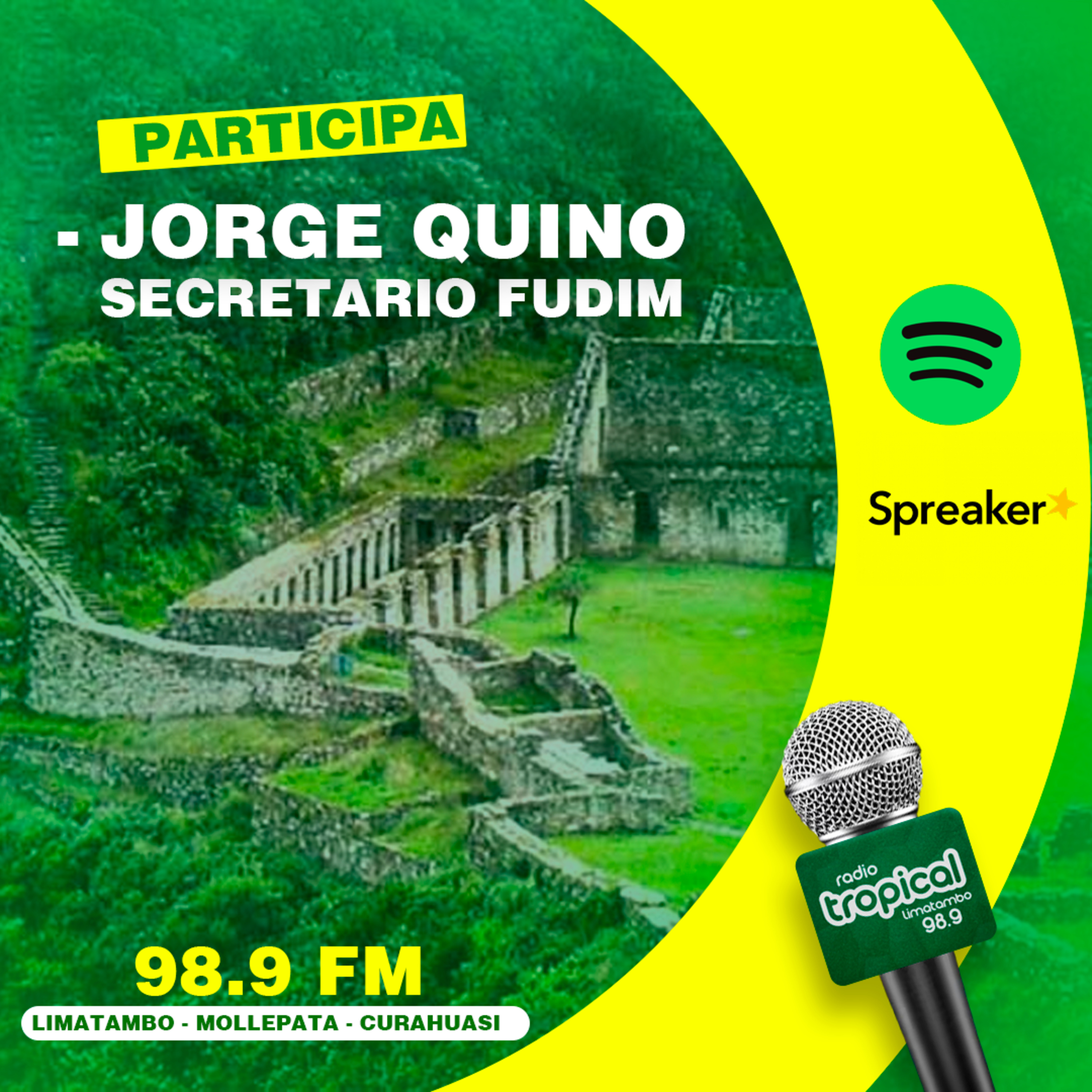 📻😎 Participa Jorge Quino secretario del Frente de Defensa de Mollepata 26/08/2025 episode artwork