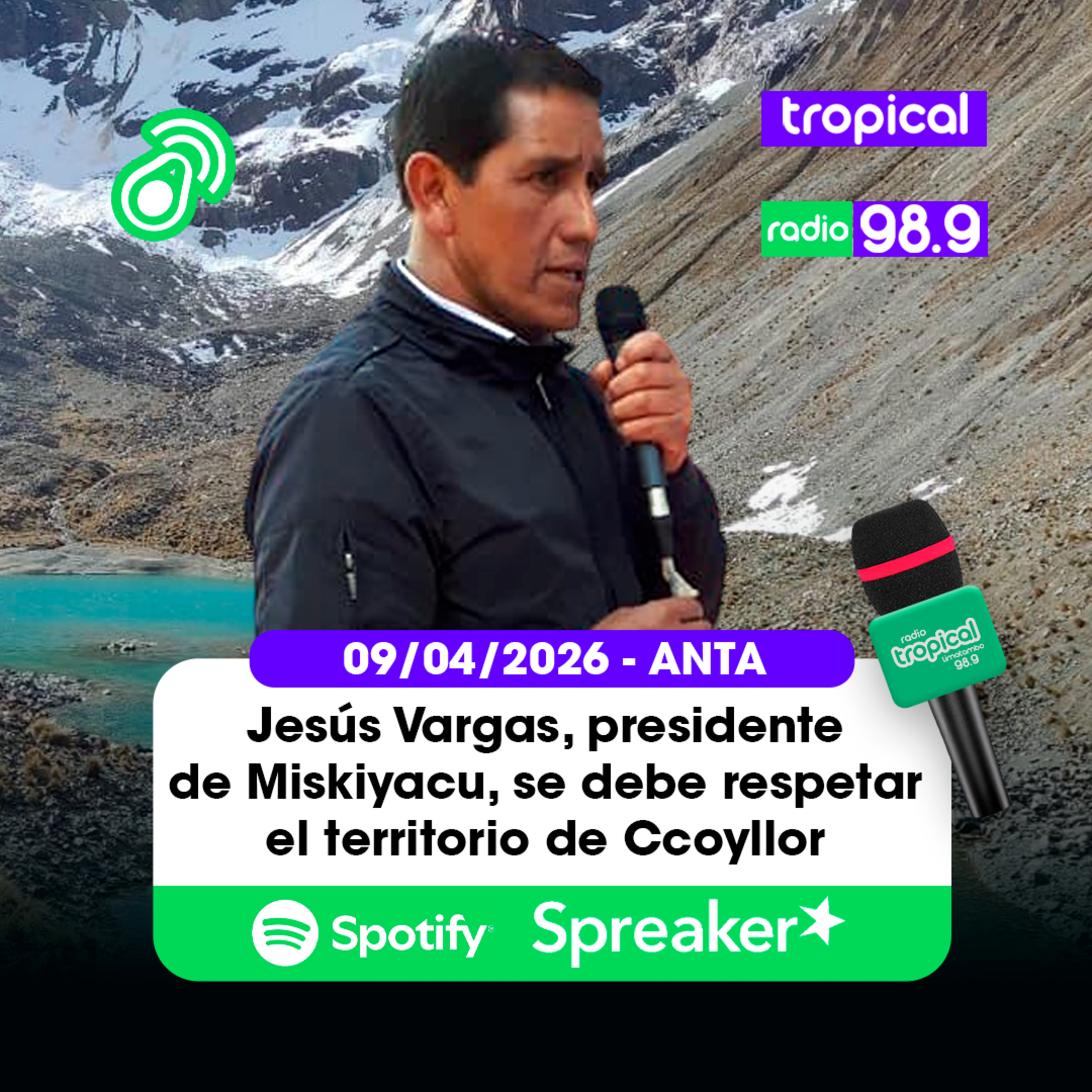 👊🏼📻 Participa don Jesús Vargas, presidente de la comunidad de Miskiyacu, exige pronta respuesta de las autoridades de Limatambo episode artwork