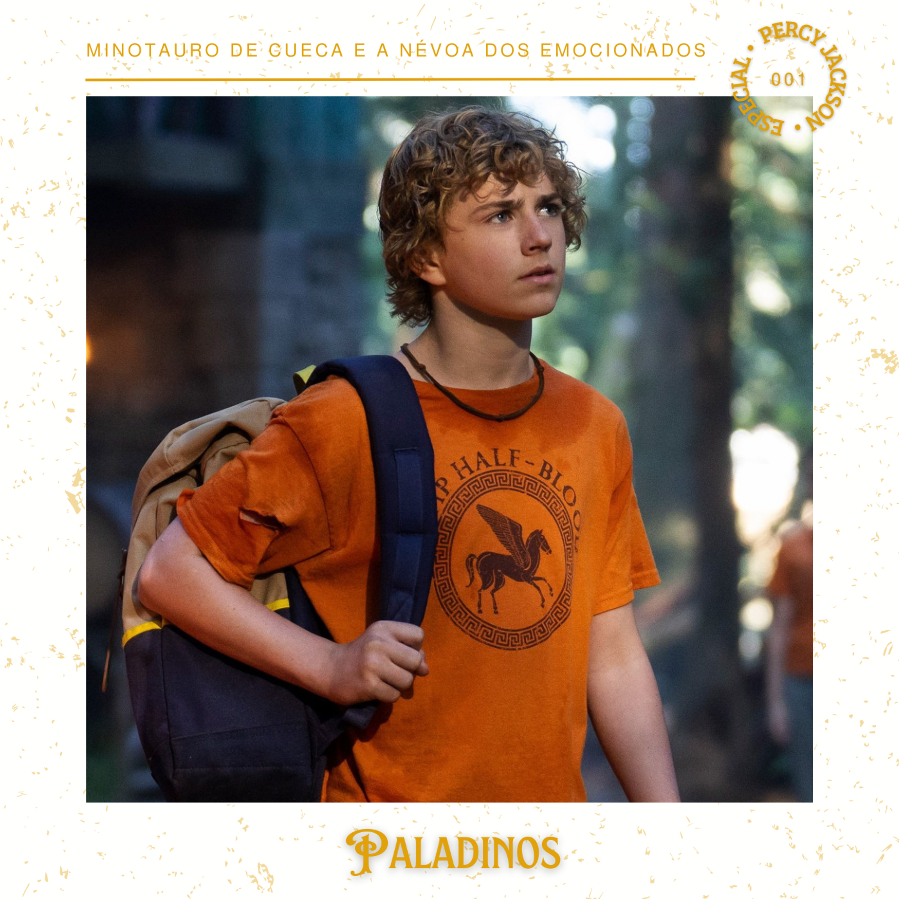 Especial Percy Jackson 001 - Minotauro de cueca, Sally Jackson e a névoa dos emocionados episode artwork