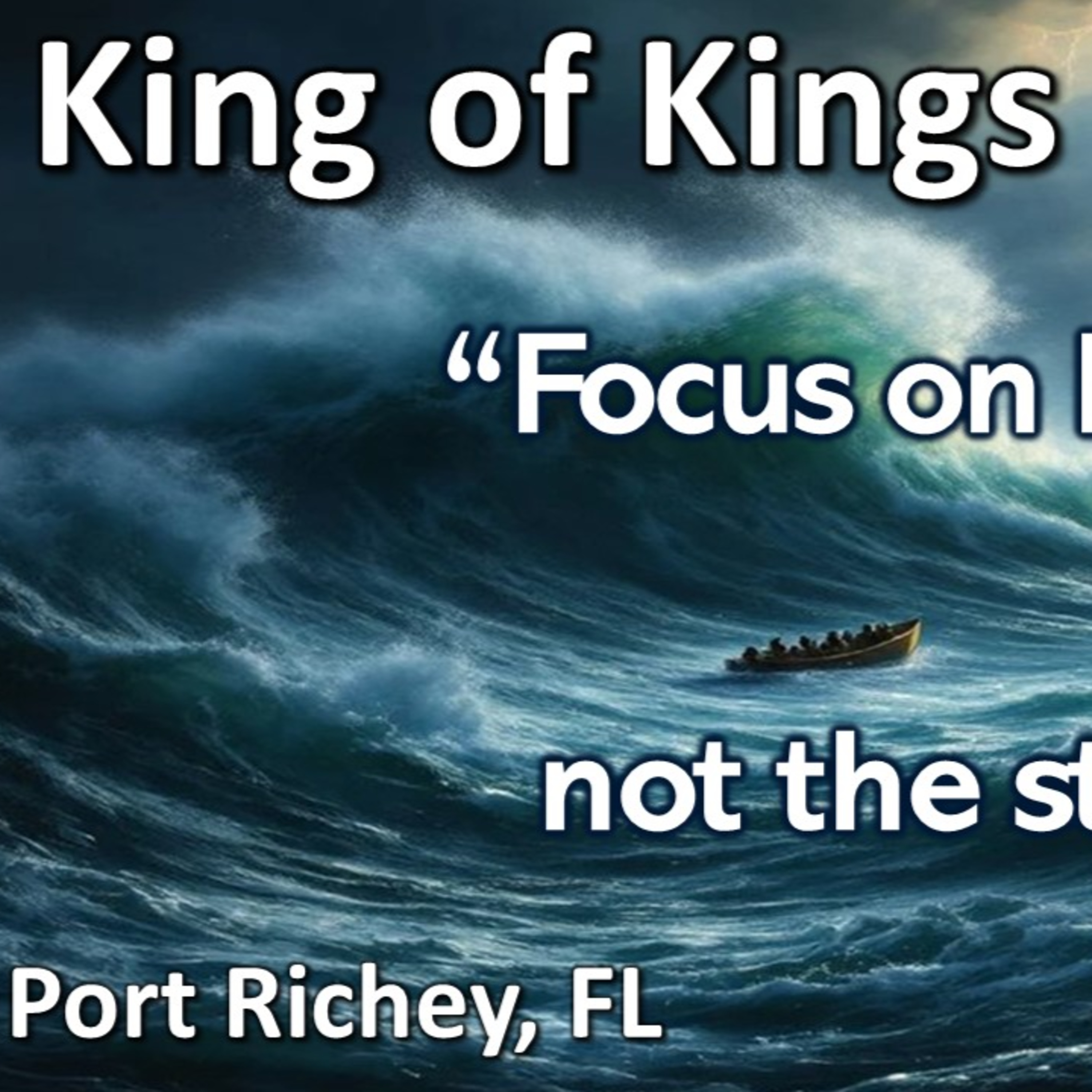 King of Kings Worship Podcast - August 9, 2026 - "Blessing of the Backpacks"