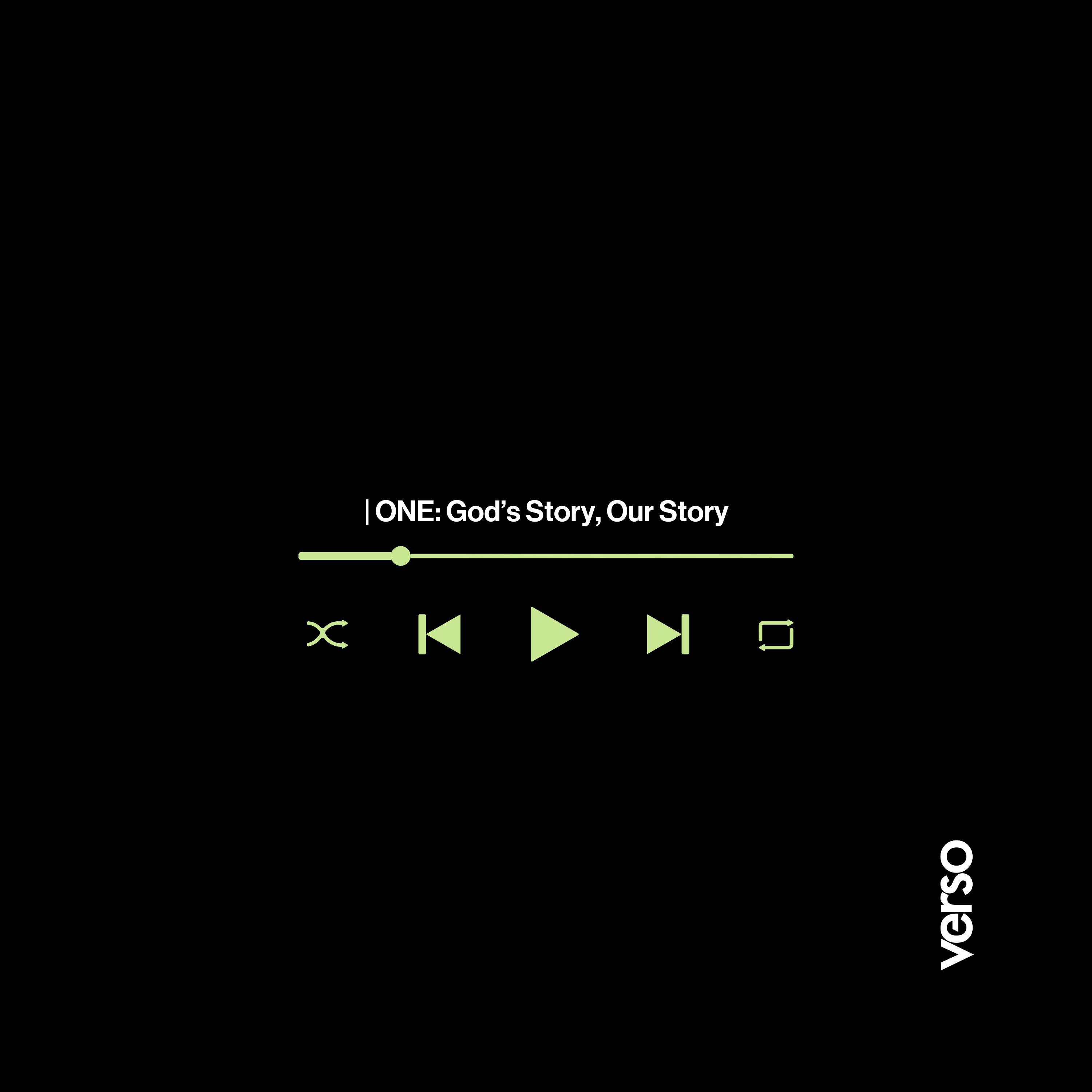 #ONE: God’s Story, Our Story episode artwork